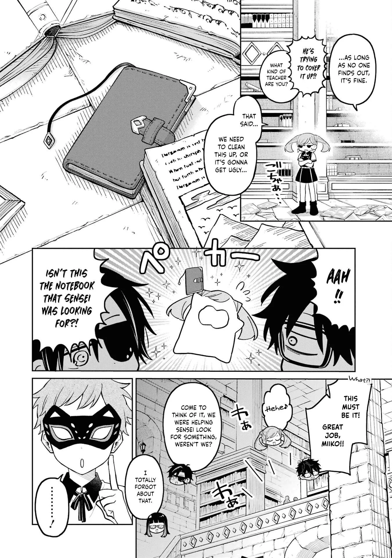 Sensei! Bokutachi ga Sekai wo Horoboshimasu. Chapter 30 page 29