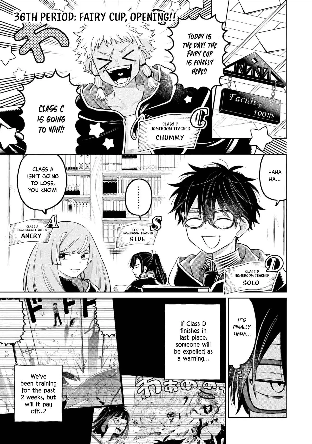 Sensei! Bokutachi ga Sekai wo Horoboshimasu. Chapter 36 page 1