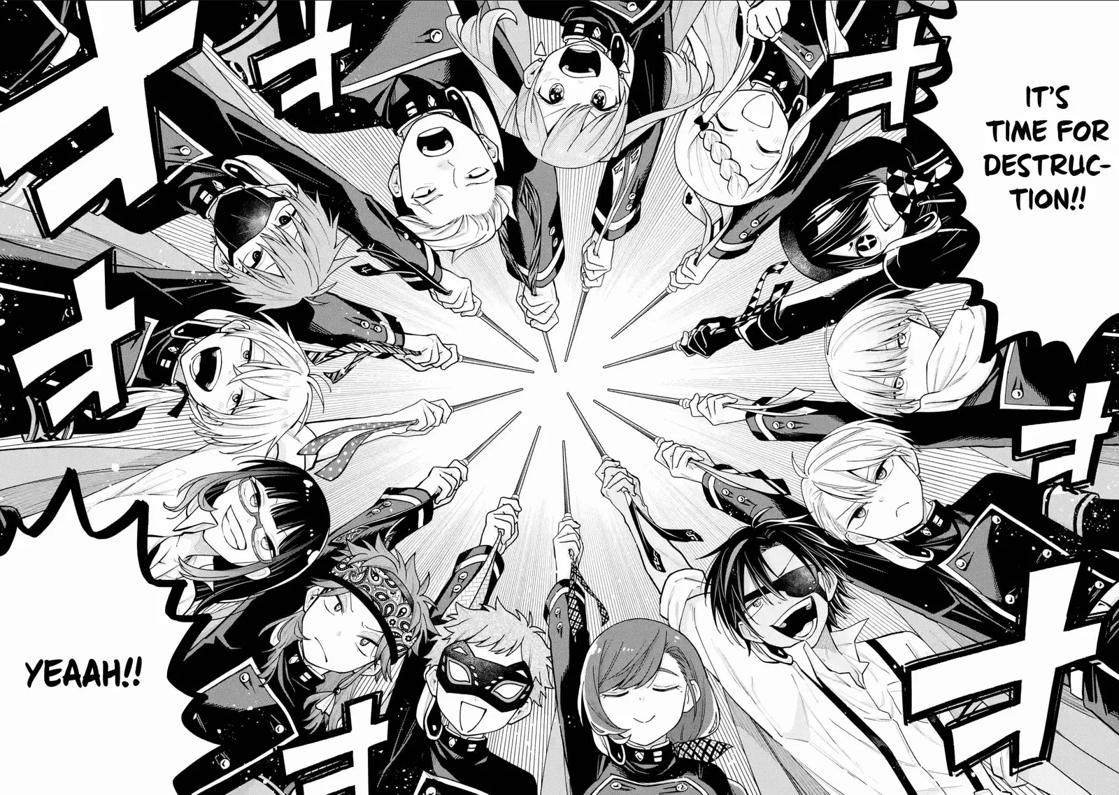 Sensei! Bokutachi ga Sekai wo Horoboshimasu. Chapter 37 page 12