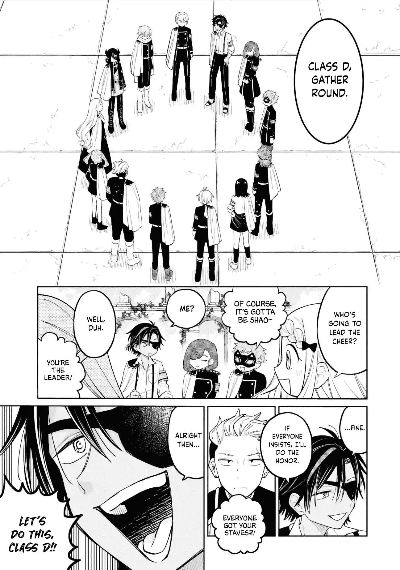 Sensei! Bokutachi ga Sekai wo Horoboshimasu. Chapter 37 page 11