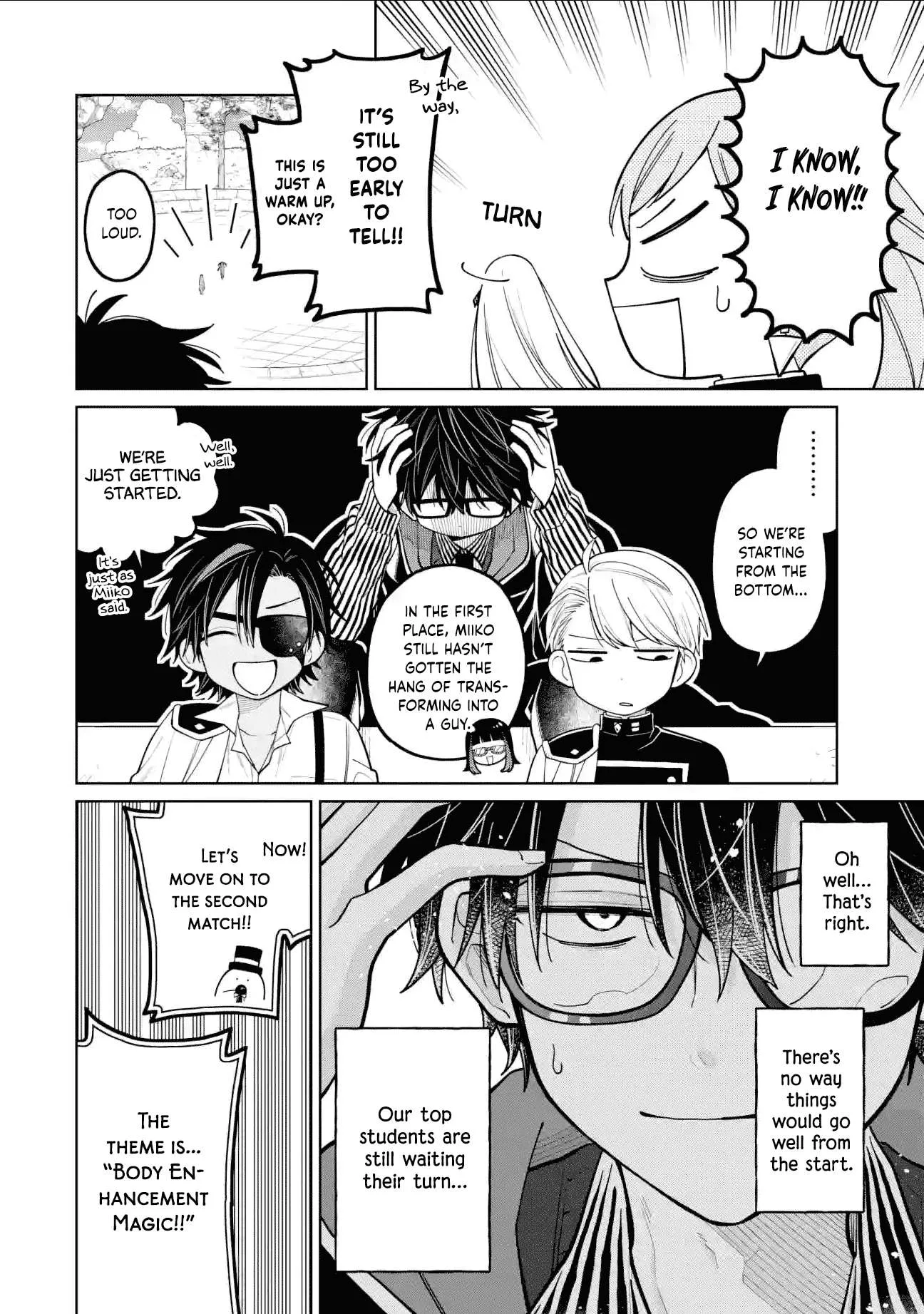 Sensei! Bokutachi ga Sekai wo Horoboshimasu. Chapter 38 page 12