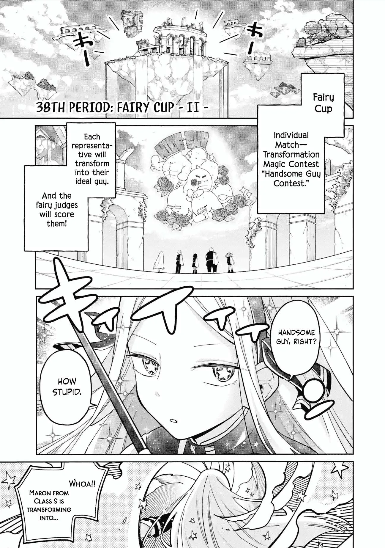 Sensei! Bokutachi ga Sekai wo Horoboshimasu. Chapter 38 page 1