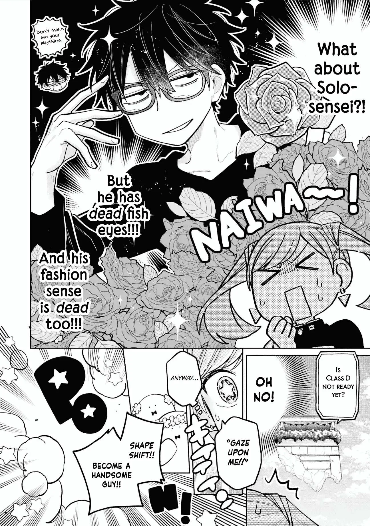 Sensei! Bokutachi ga Sekai wo Horoboshimasu. Chapter 38 page 8