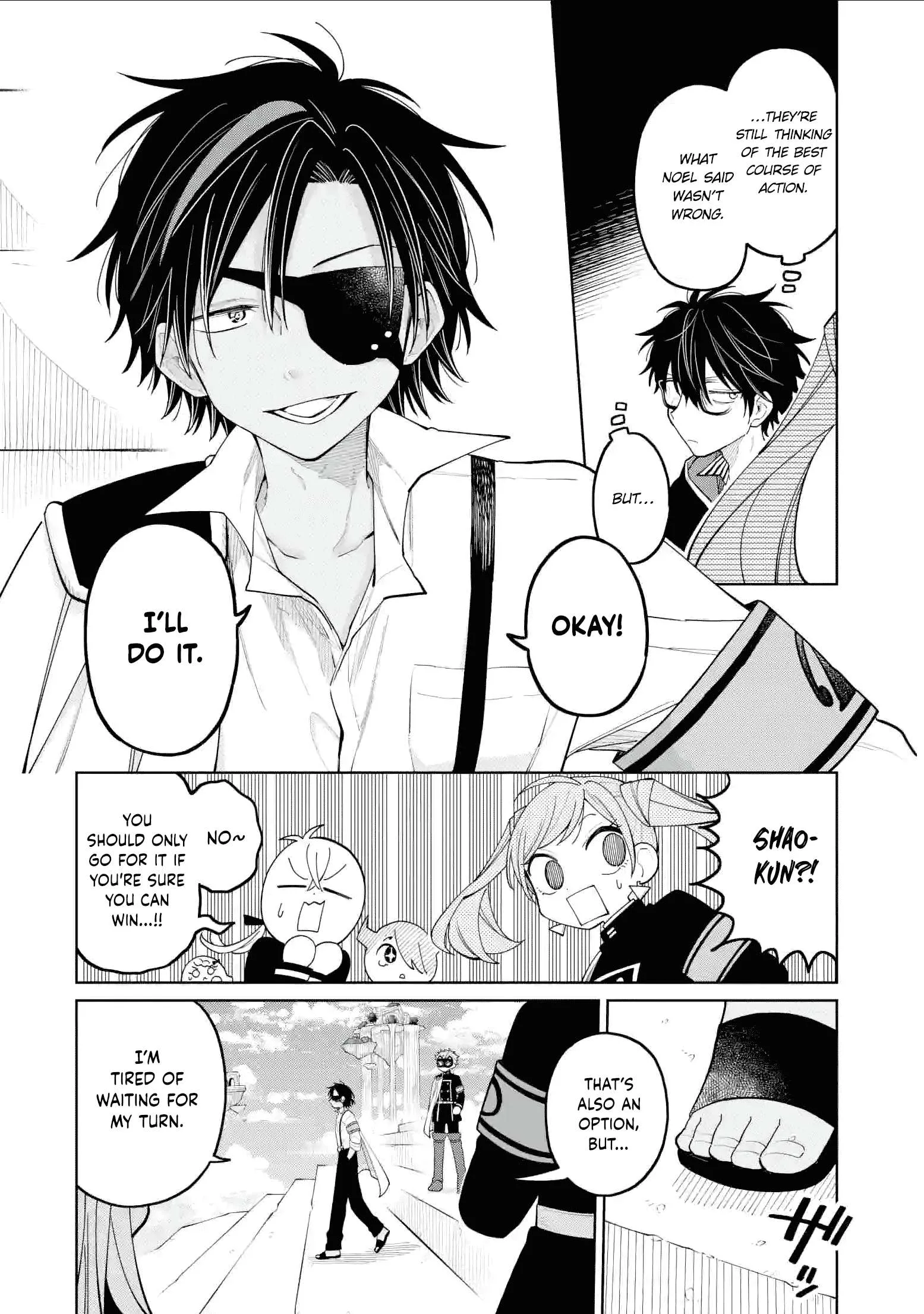 Sensei! Bokutachi ga Sekai wo Horoboshimasu. Chapter 39 page 13