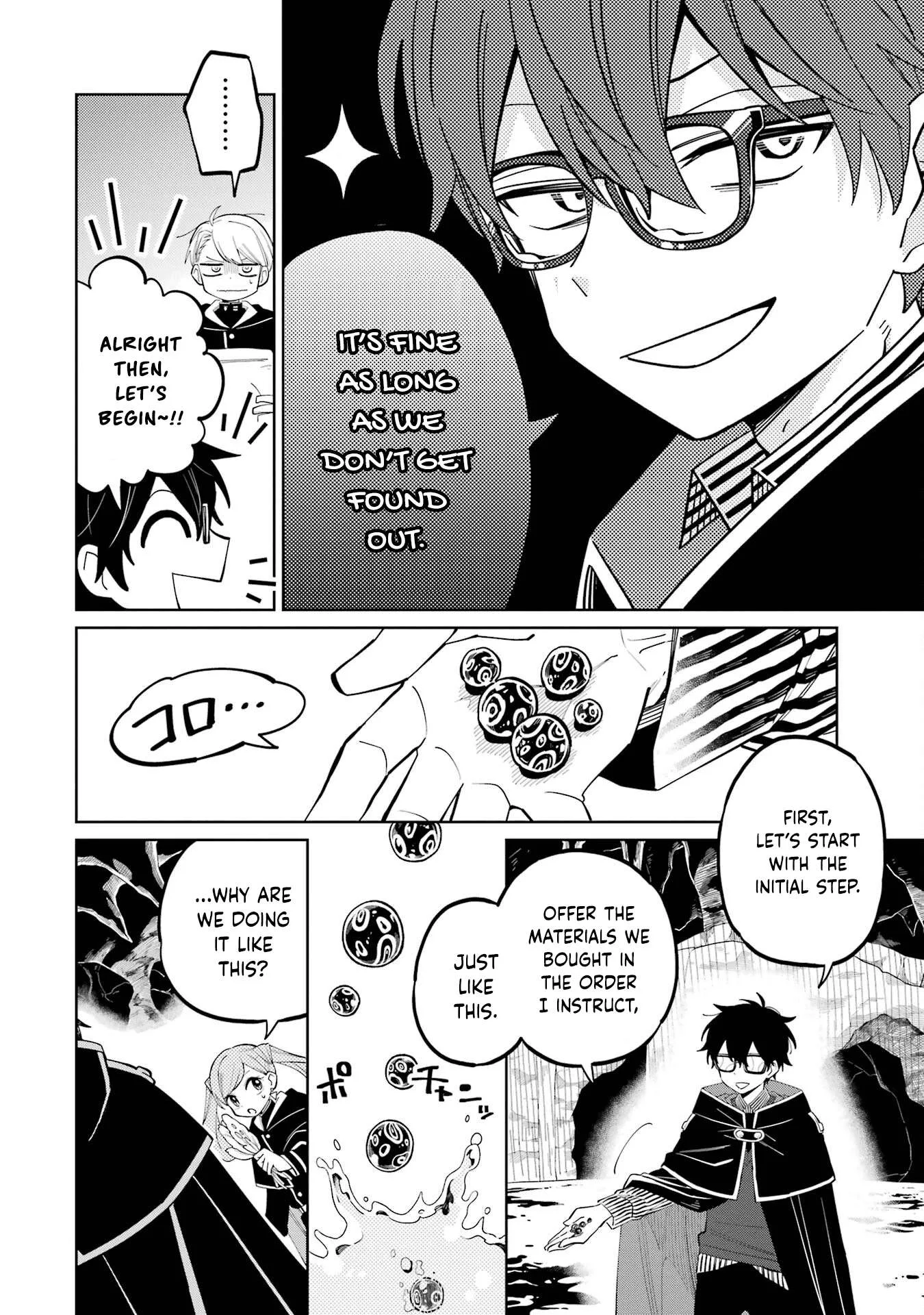 Sensei! Bokutachi ga Sekai wo Horoboshimasu. Chapter 4 page 22