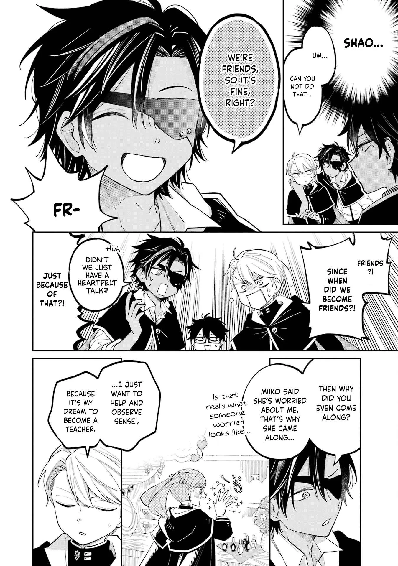 Sensei! Bokutachi ga Sekai wo Horoboshimasu. Chapter 4 page 8