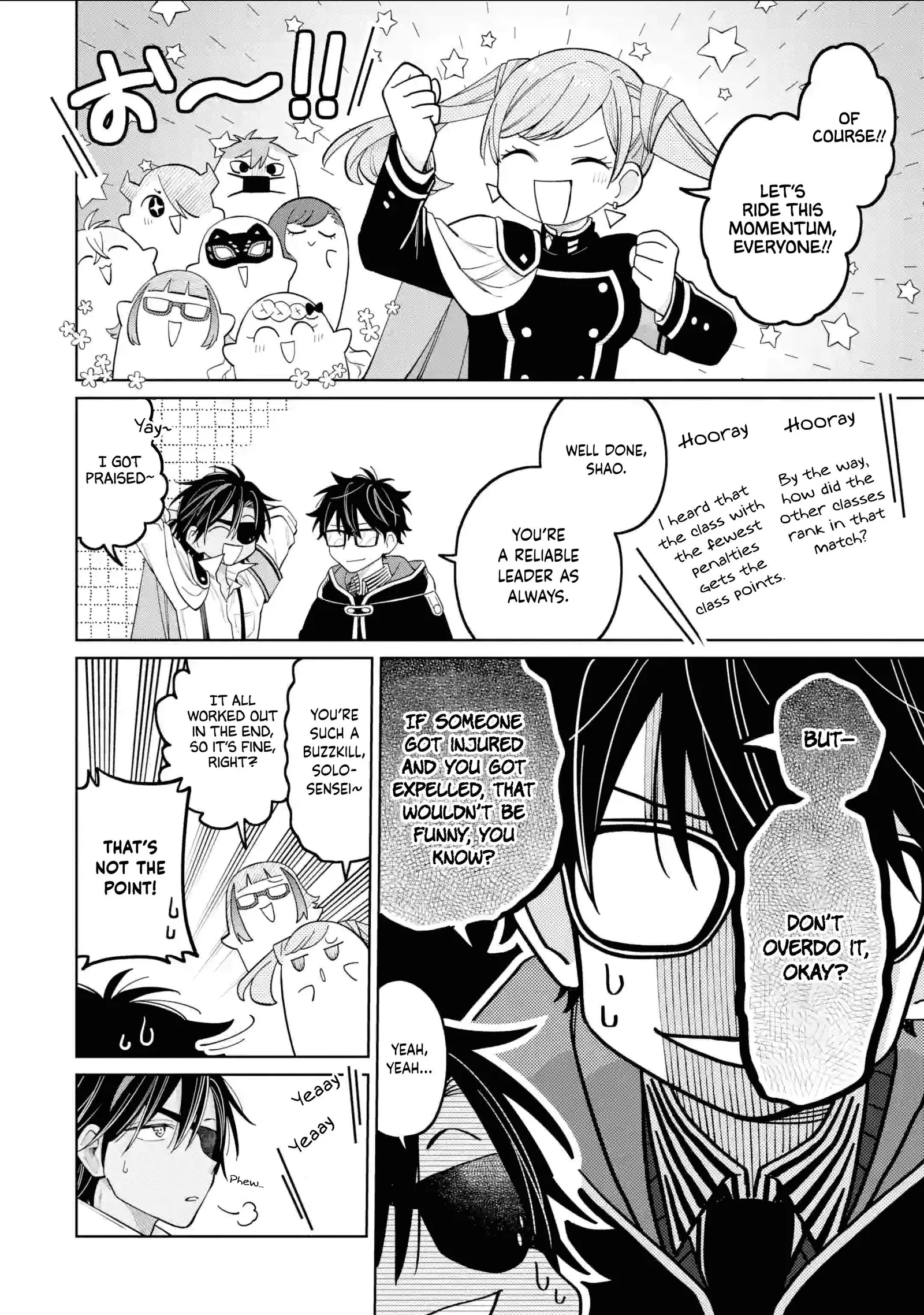Sensei! Bokutachi ga Sekai wo Horoboshimasu. Chapter 40 page 4