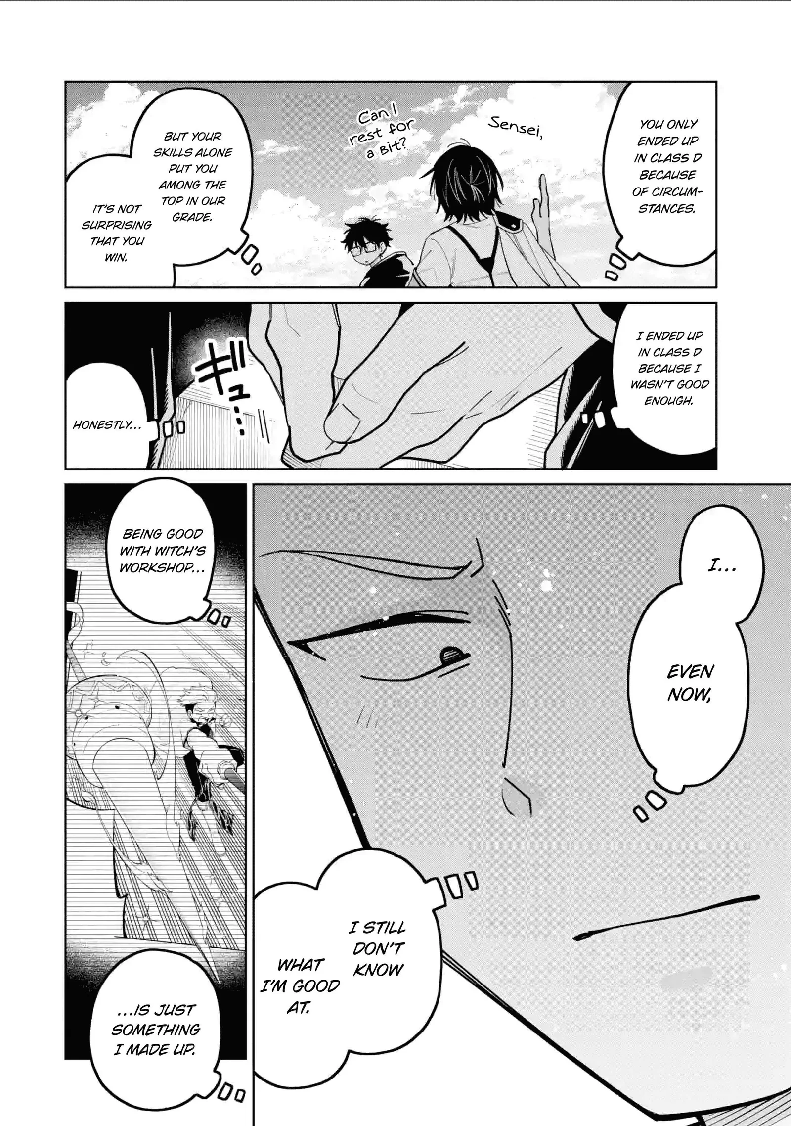 Sensei! Bokutachi ga Sekai wo Horoboshimasu. Chapter 40 page 8