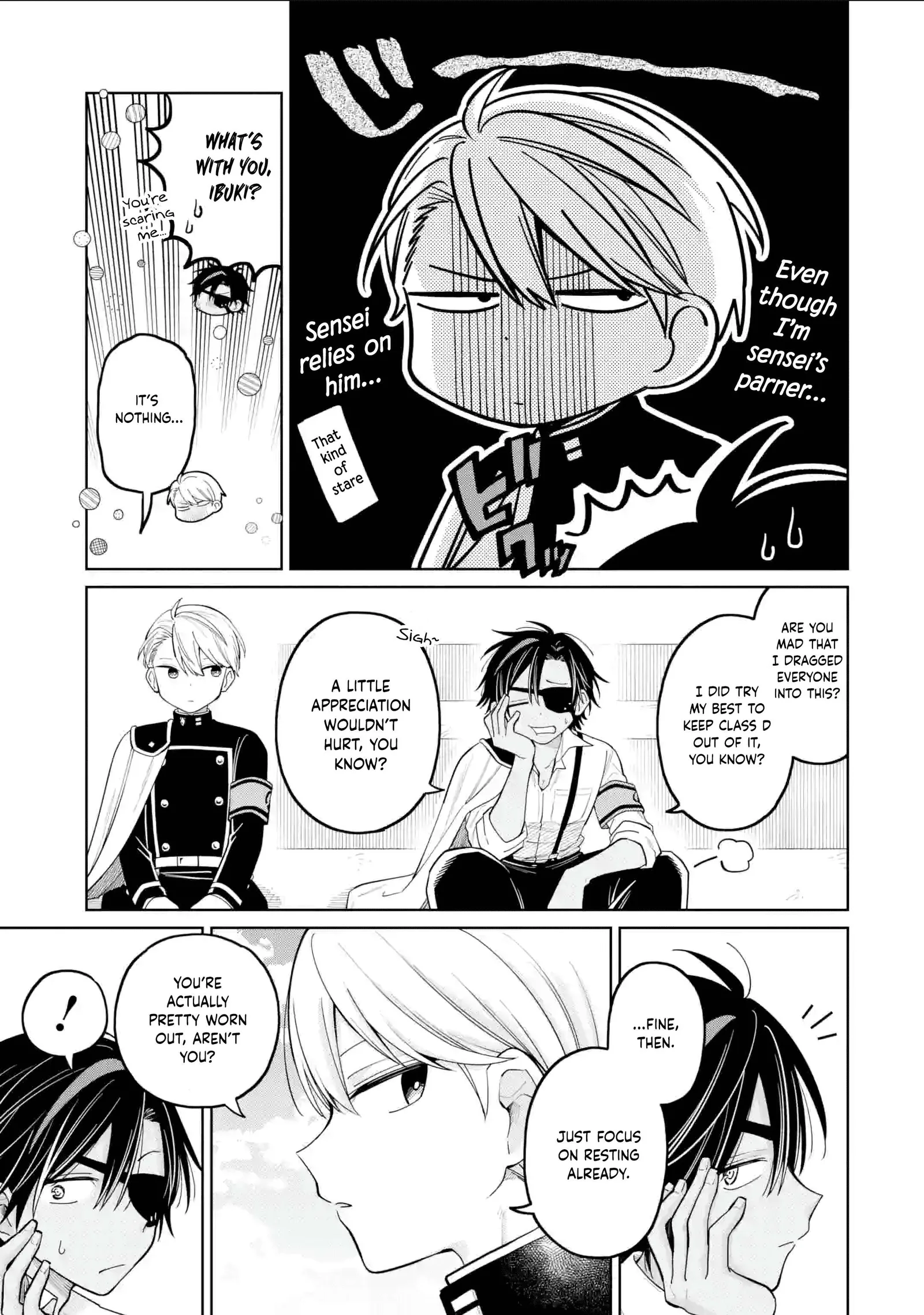 Sensei! Bokutachi ga Sekai wo Horoboshimasu. Chapter 40 page 5