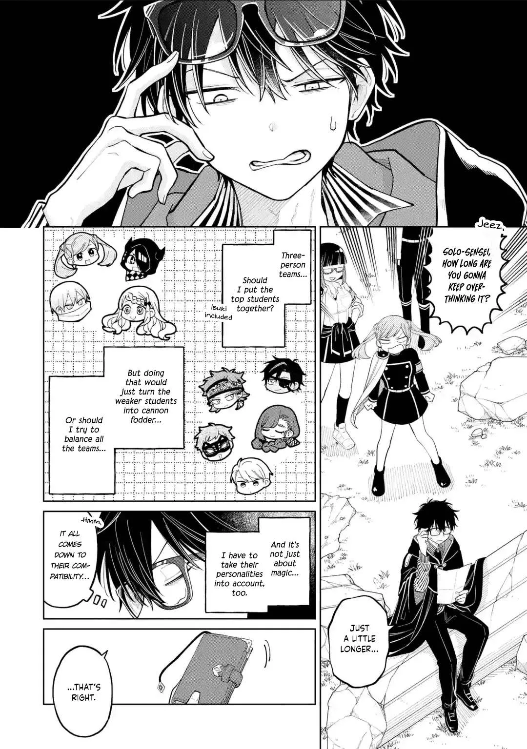 Sensei! Bokutachi ga Sekai wo Horoboshimasu. Chapter 43 page 16