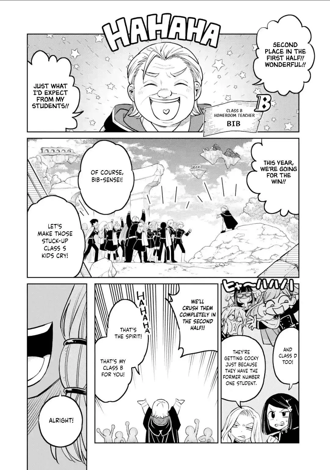 Sensei! Bokutachi ga Sekai wo Horoboshimasu. Chapter 43 page 14