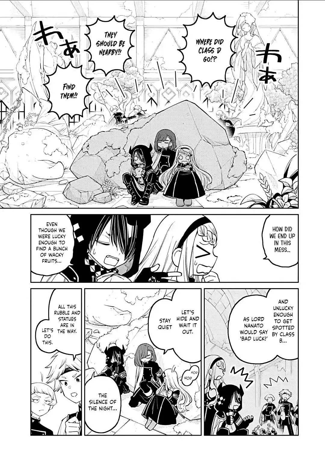 Sensei! Bokutachi ga Sekai wo Horoboshimasu. Chapter 46 page 13