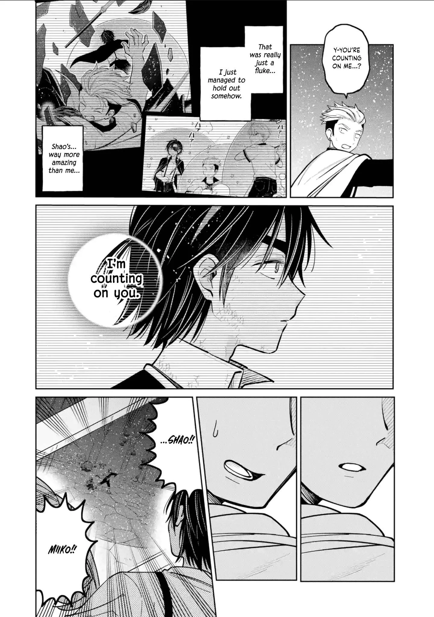 Sensei! Bokutachi ga Sekai wo Horoboshimasu. Chapter 47 page 28