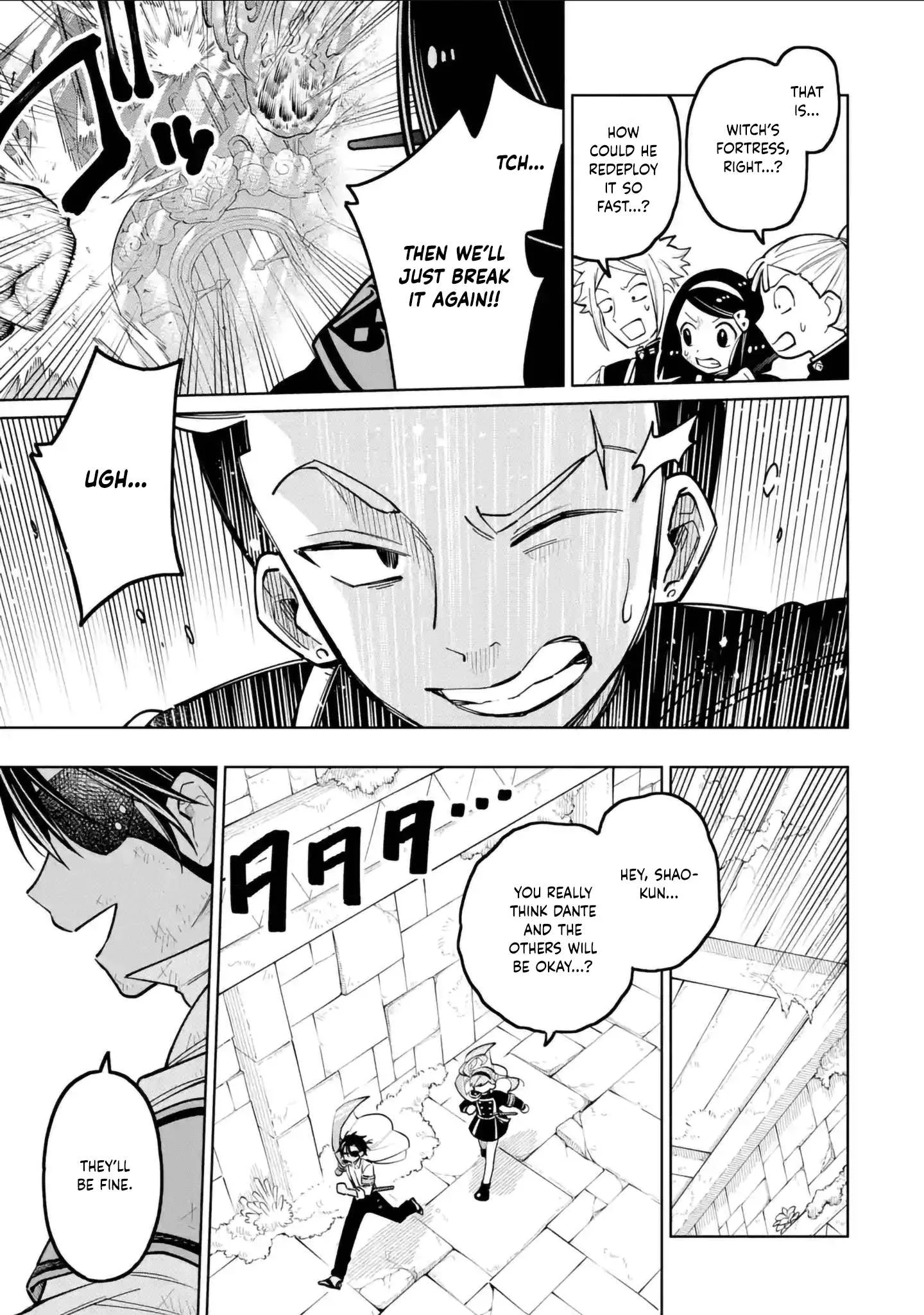 Sensei! Bokutachi ga Sekai wo Horoboshimasu. Chapter 47 page 36