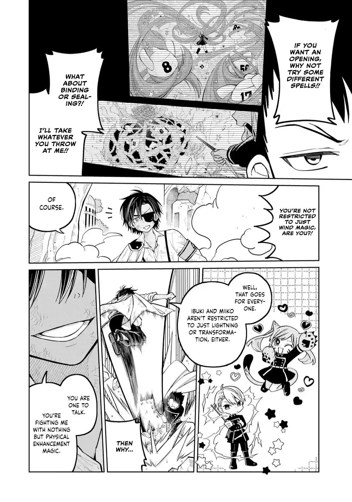 Sensei! Bokutachi ga Sekai wo Horoboshimasu. Chapter 49 page 14
