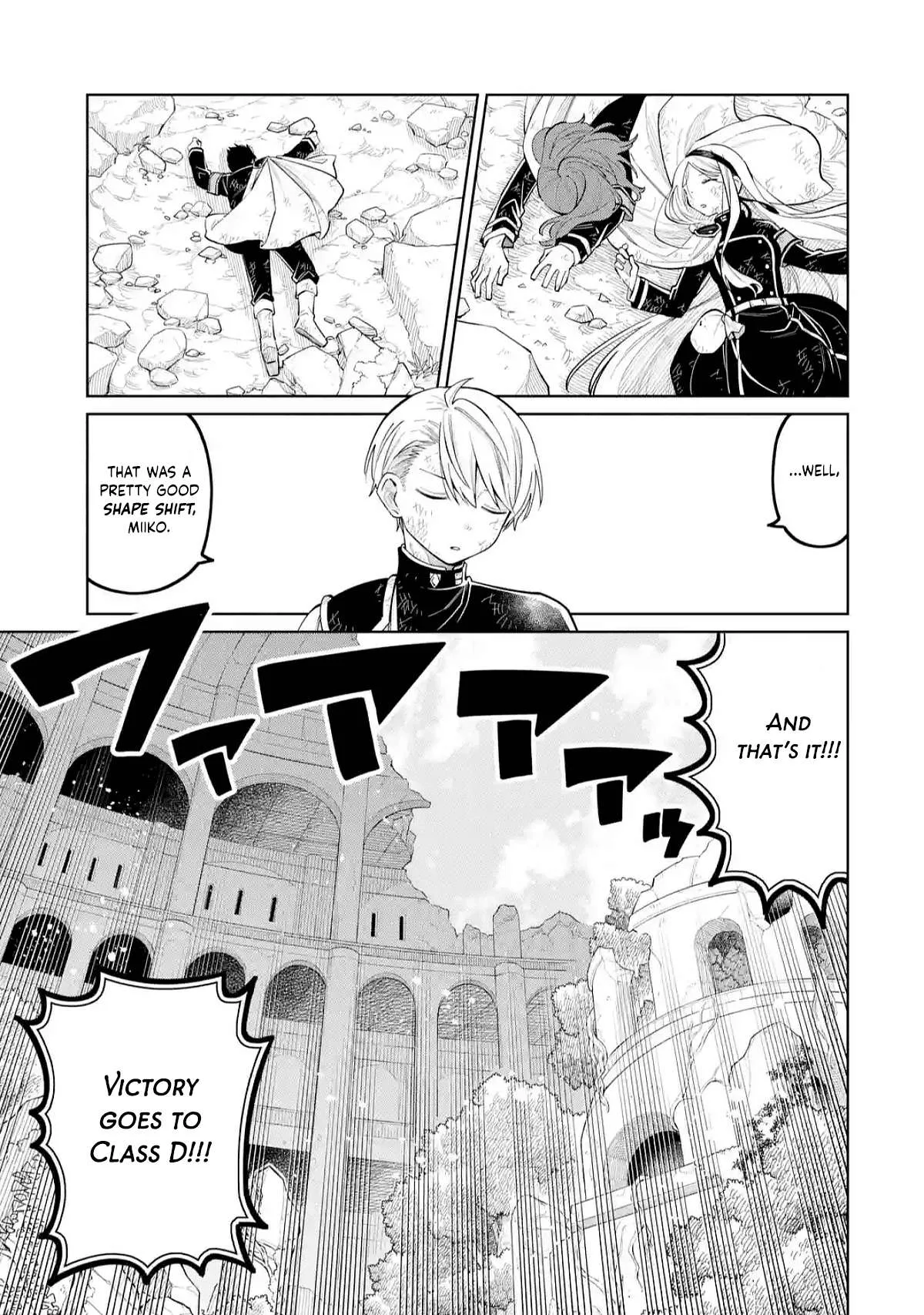 Sensei! Bokutachi ga Sekai wo Horoboshimasu. Chapter 49 page 35