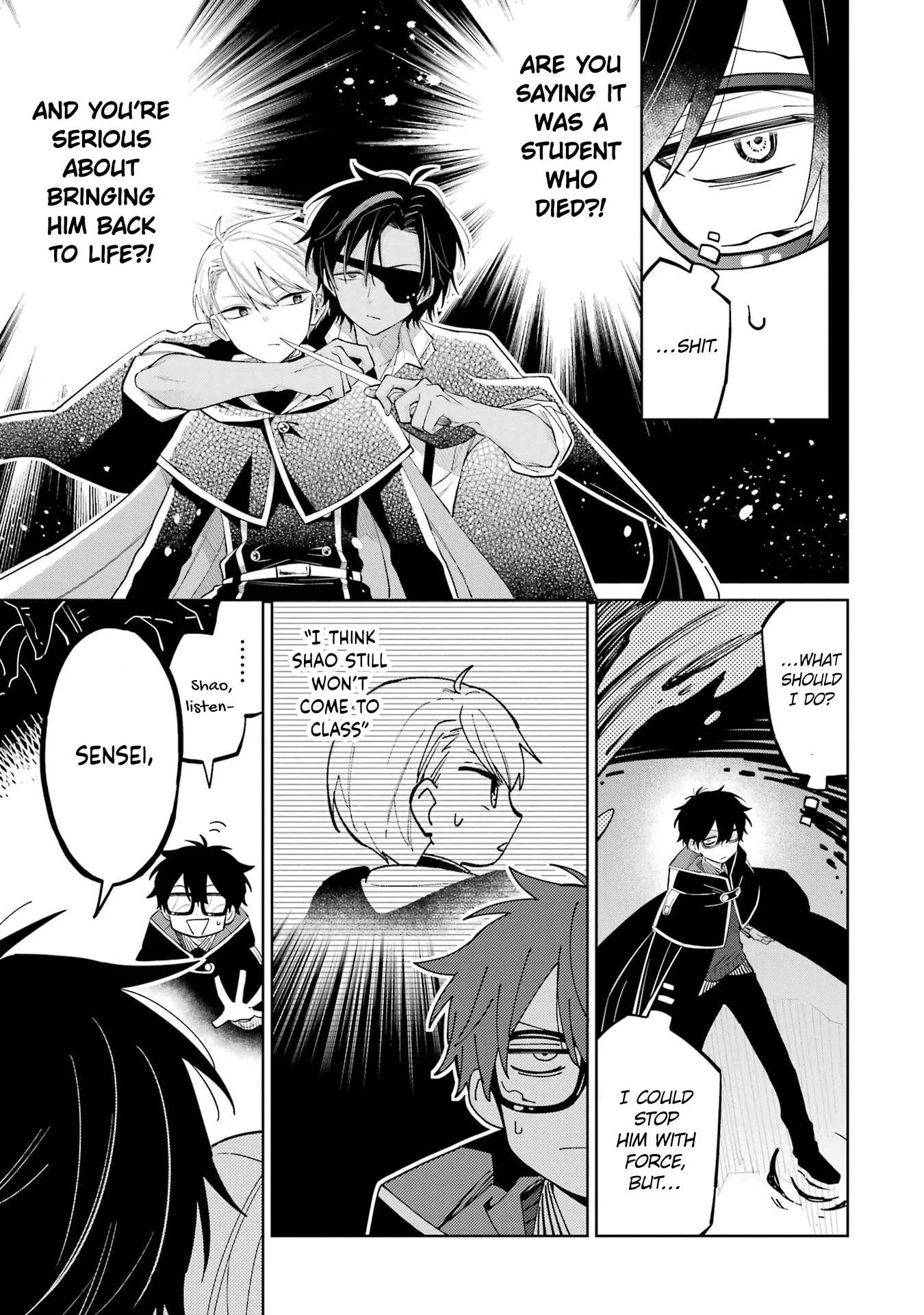 Sensei! Bokutachi ga Sekai wo Horoboshimasu. Chapter 5 page 9
