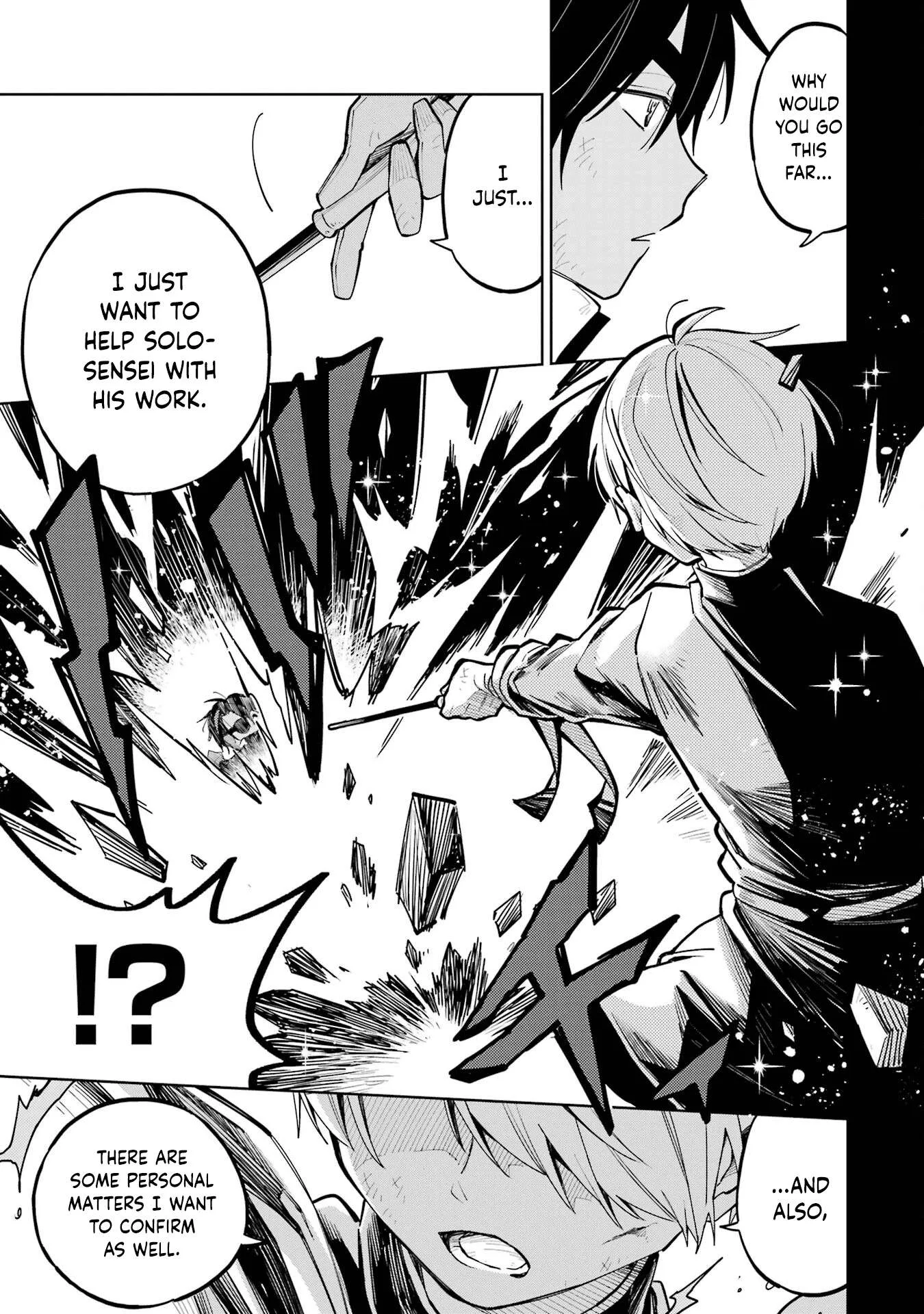 Sensei! Bokutachi ga Sekai wo Horoboshimasu. Chapter 5 page 36