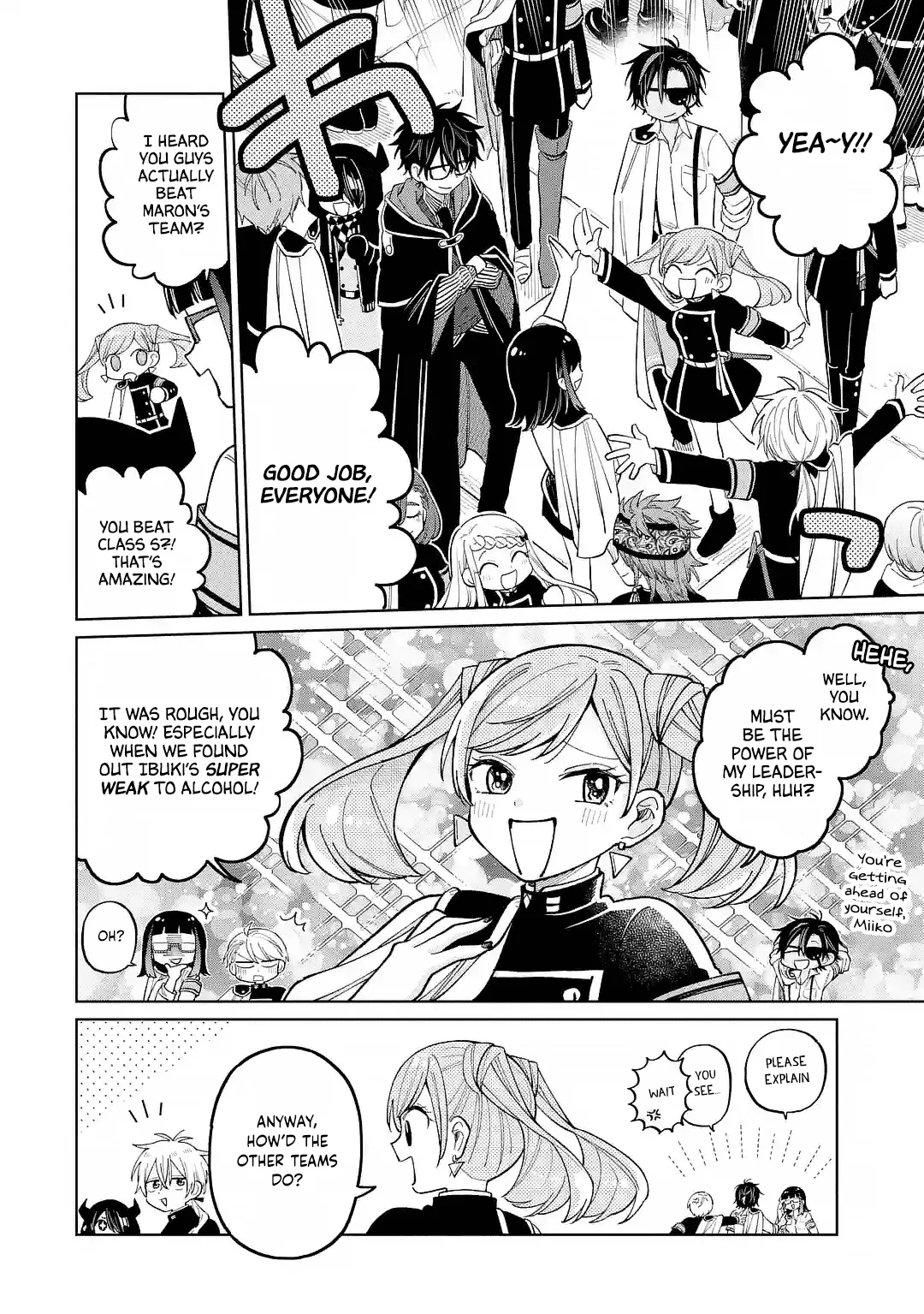 Sensei! Bokutachi ga Sekai wo Horoboshimasu. Chapter 51 page 8