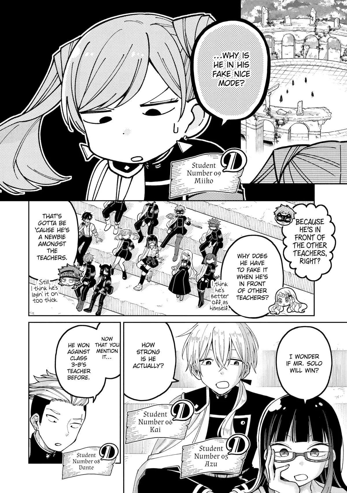 Sensei! Bokutachi ga Sekai wo Horoboshimasu. Chapter 52 page 4