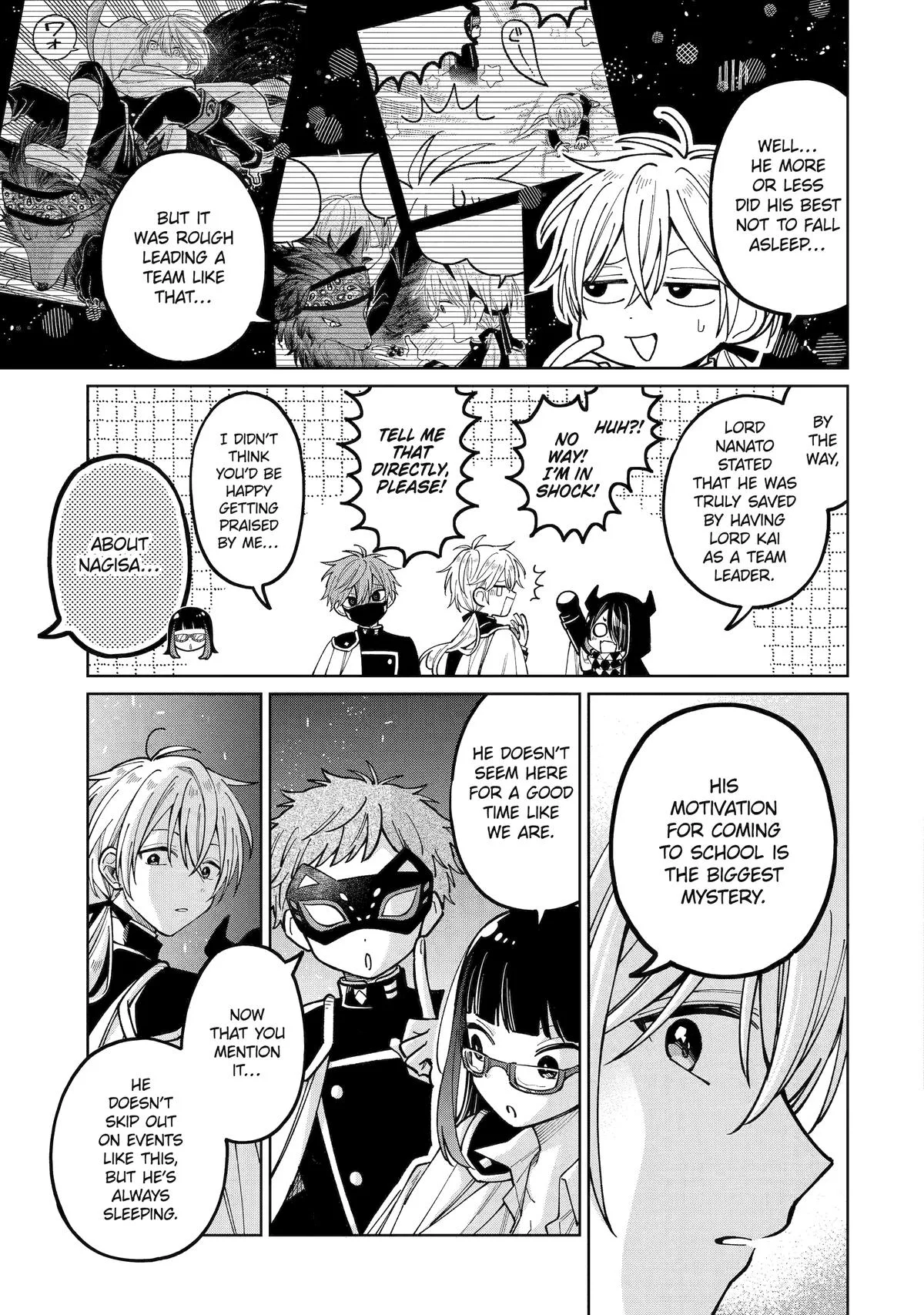 Sensei! Bokutachi ga Sekai wo Horoboshimasu. Chapter 53 page 14