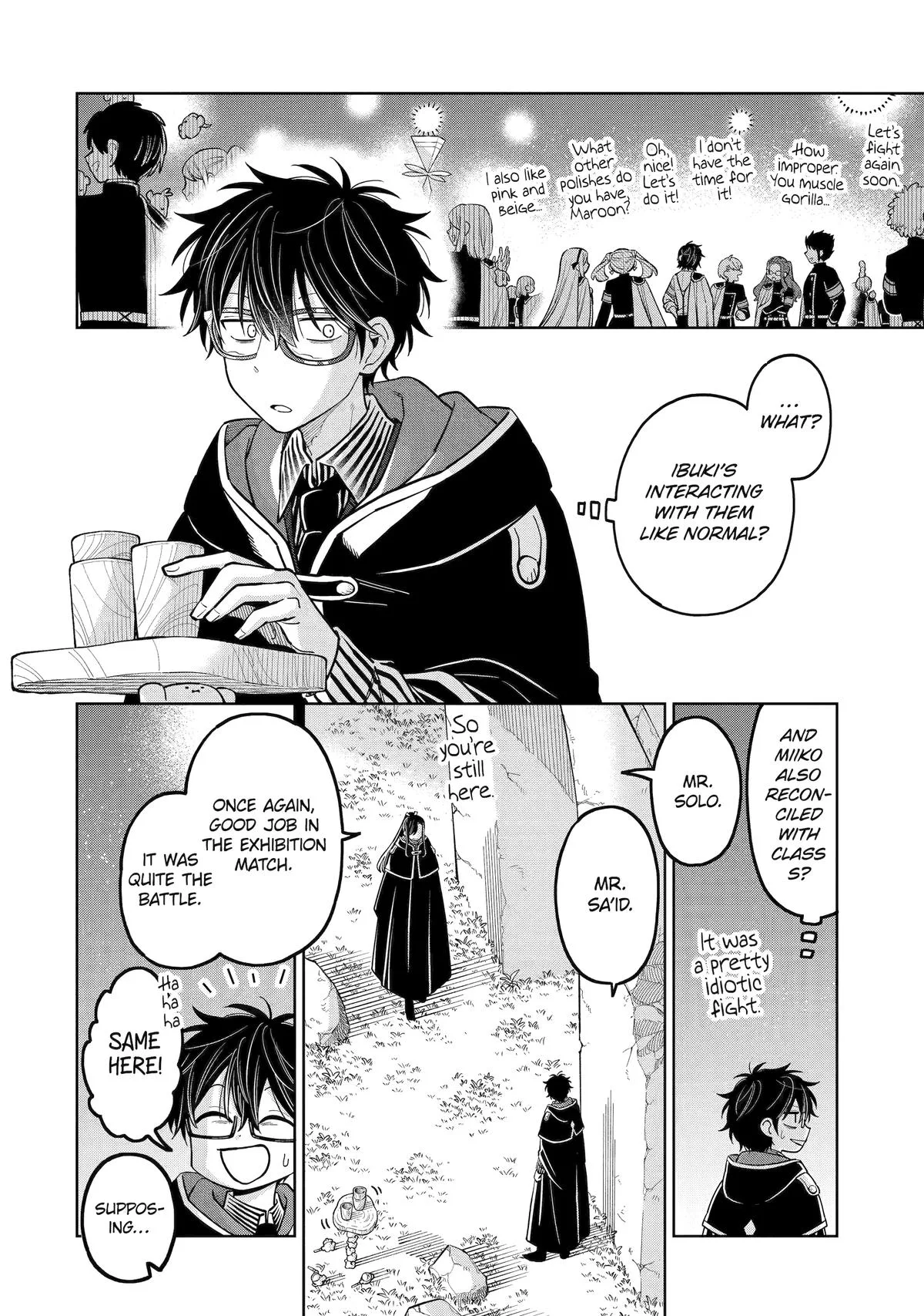Sensei! Bokutachi ga Sekai wo Horoboshimasu. Chapter 53 page 43