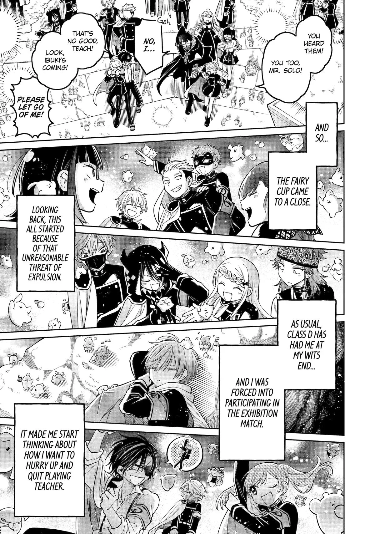 Sensei! Bokutachi ga Sekai wo Horoboshimasu. Chapter 53 page 56