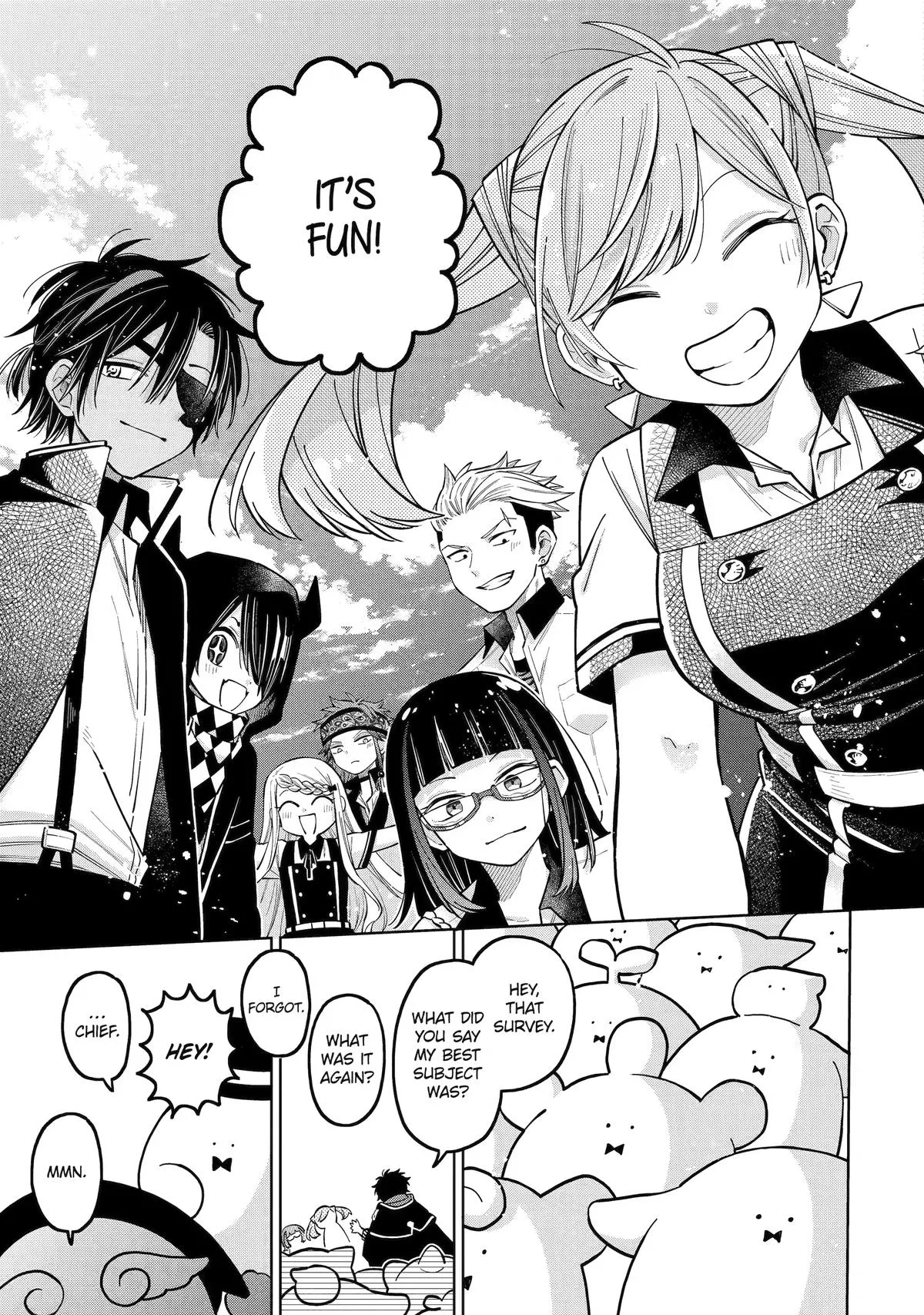 Sensei! Bokutachi ga Sekai wo Horoboshimasu. Chapter 54 page 21