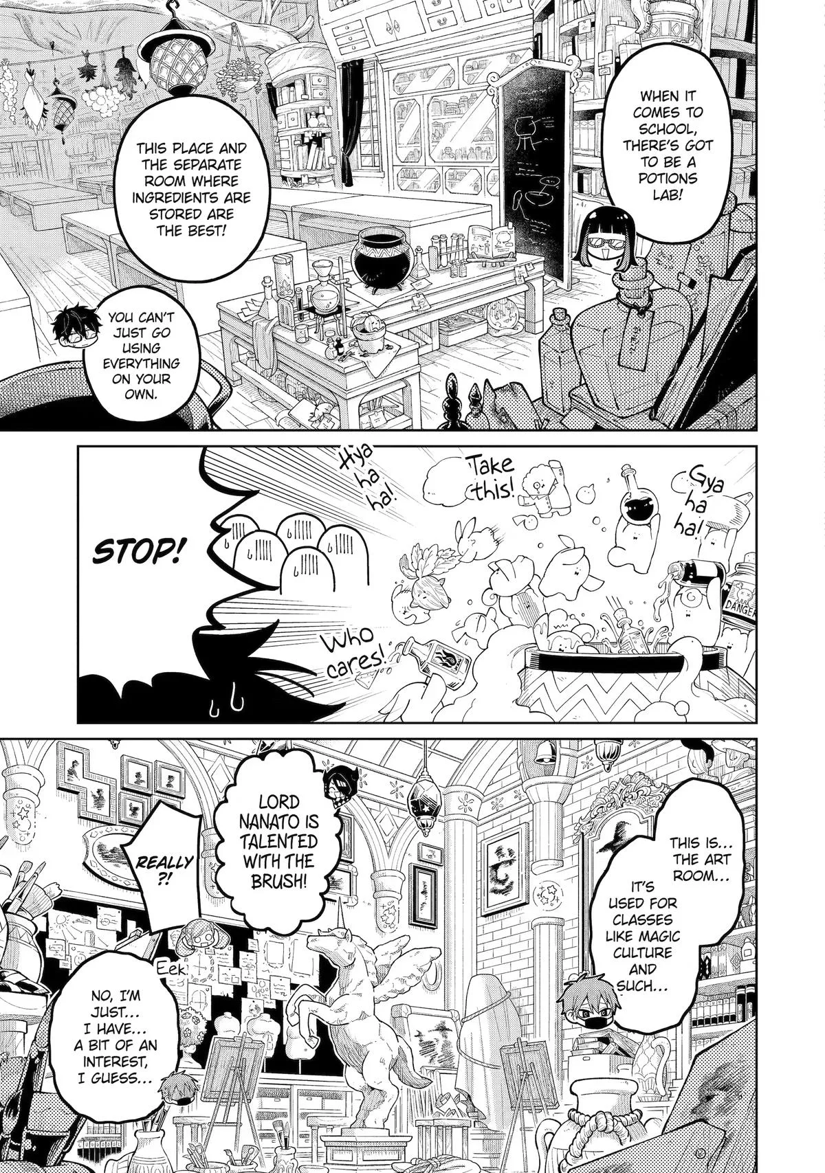 Sensei! Bokutachi ga Sekai wo Horoboshimasu. Chapter 54 page 15