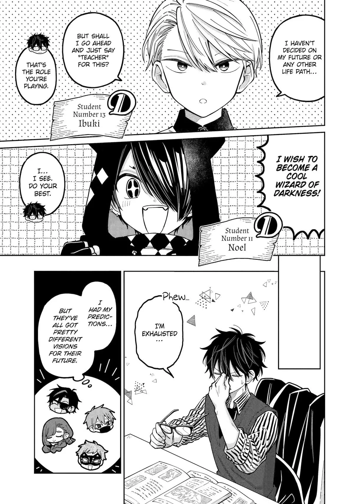 Sensei! Bokutachi ga Sekai wo Horoboshimasu. Chapter 55 page 11