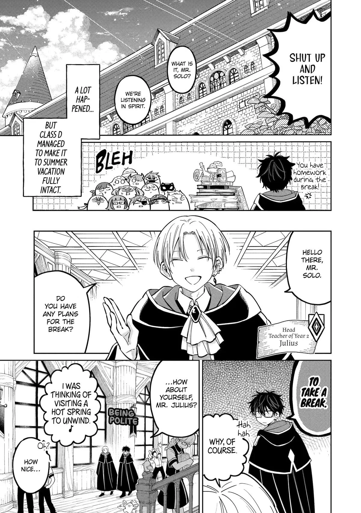 Sensei! Bokutachi ga Sekai wo Horoboshimasu. Chapter 57 page 3