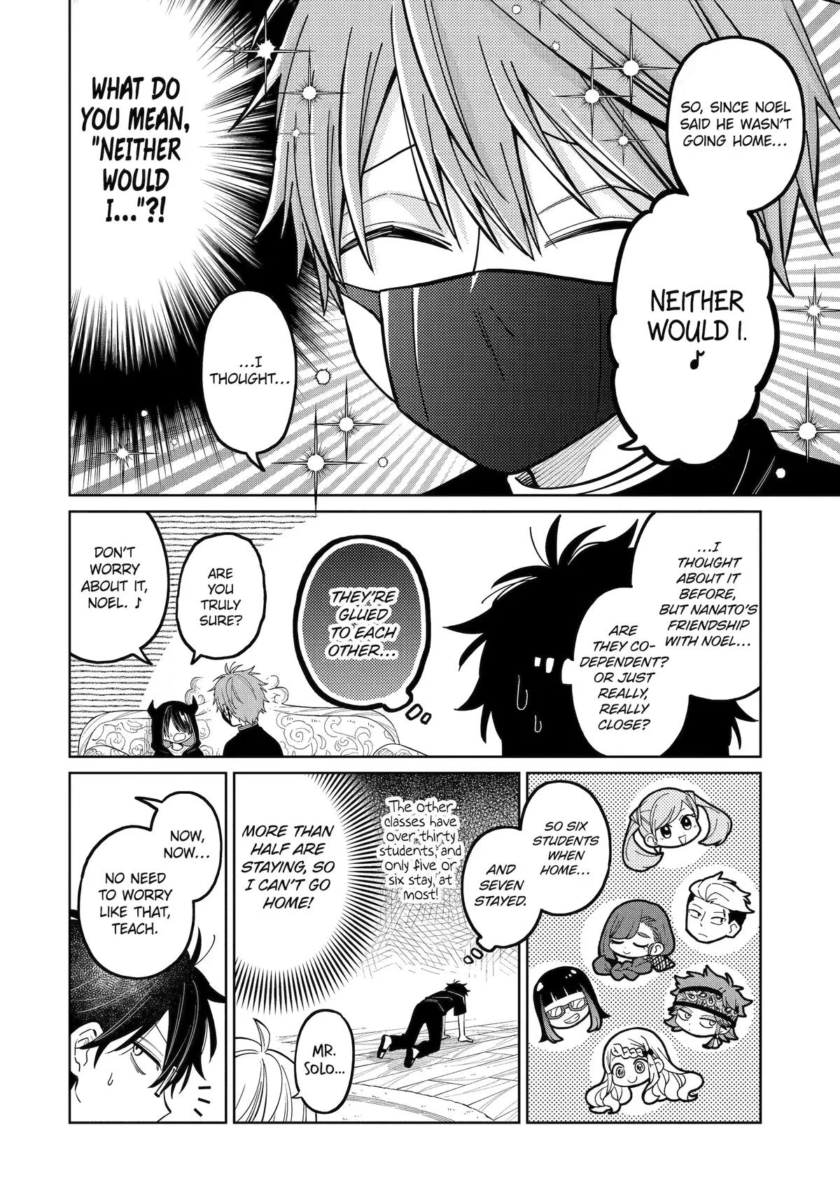 Sensei! Bokutachi ga Sekai wo Horoboshimasu. Chapter 57 page 10