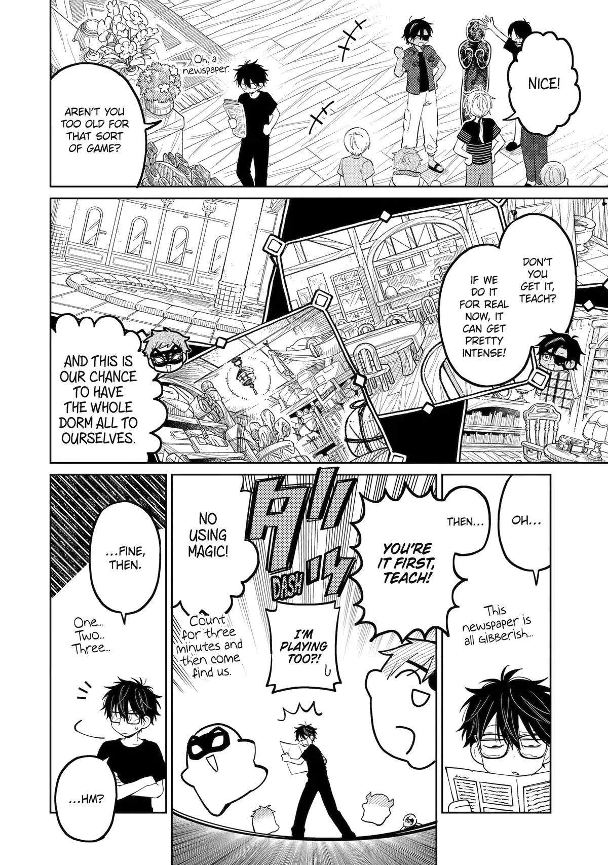 Sensei! Bokutachi ga Sekai wo Horoboshimasu. Chapter 59 page 14