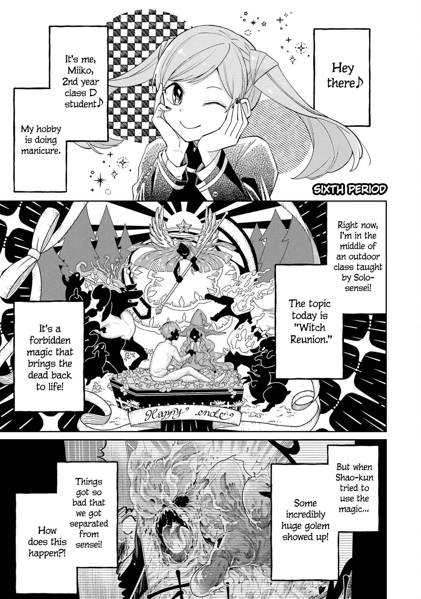 Sensei! Bokutachi ga Sekai wo Horoboshimasu. Chapter 6 page 1