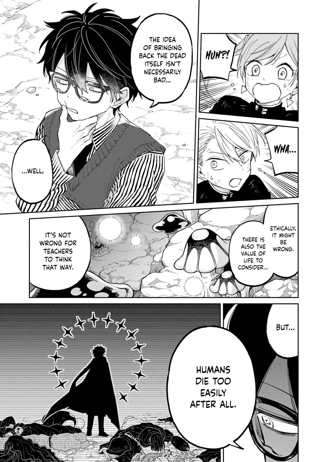 Sensei! Bokutachi ga Sekai wo Horoboshimasu. Chapter 6 page 35