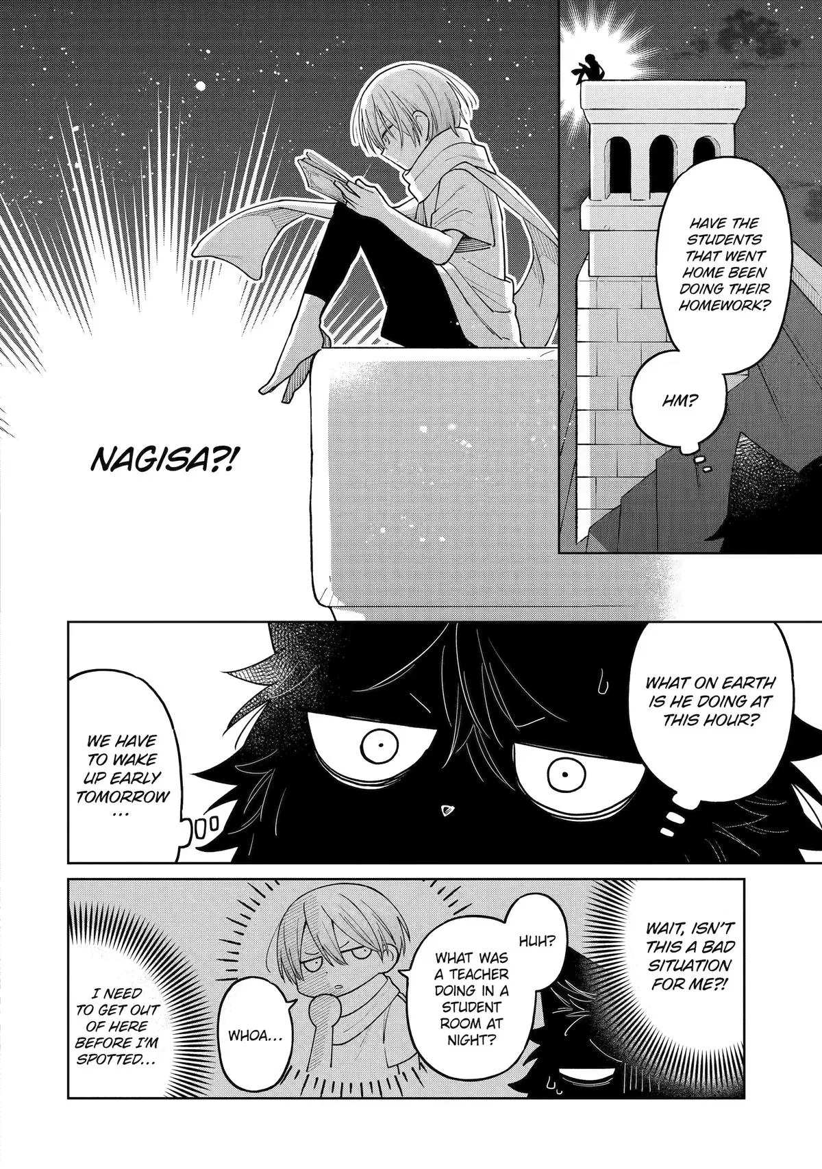 Sensei! Bokutachi ga Sekai wo Horoboshimasu. Chapter 60 page 8