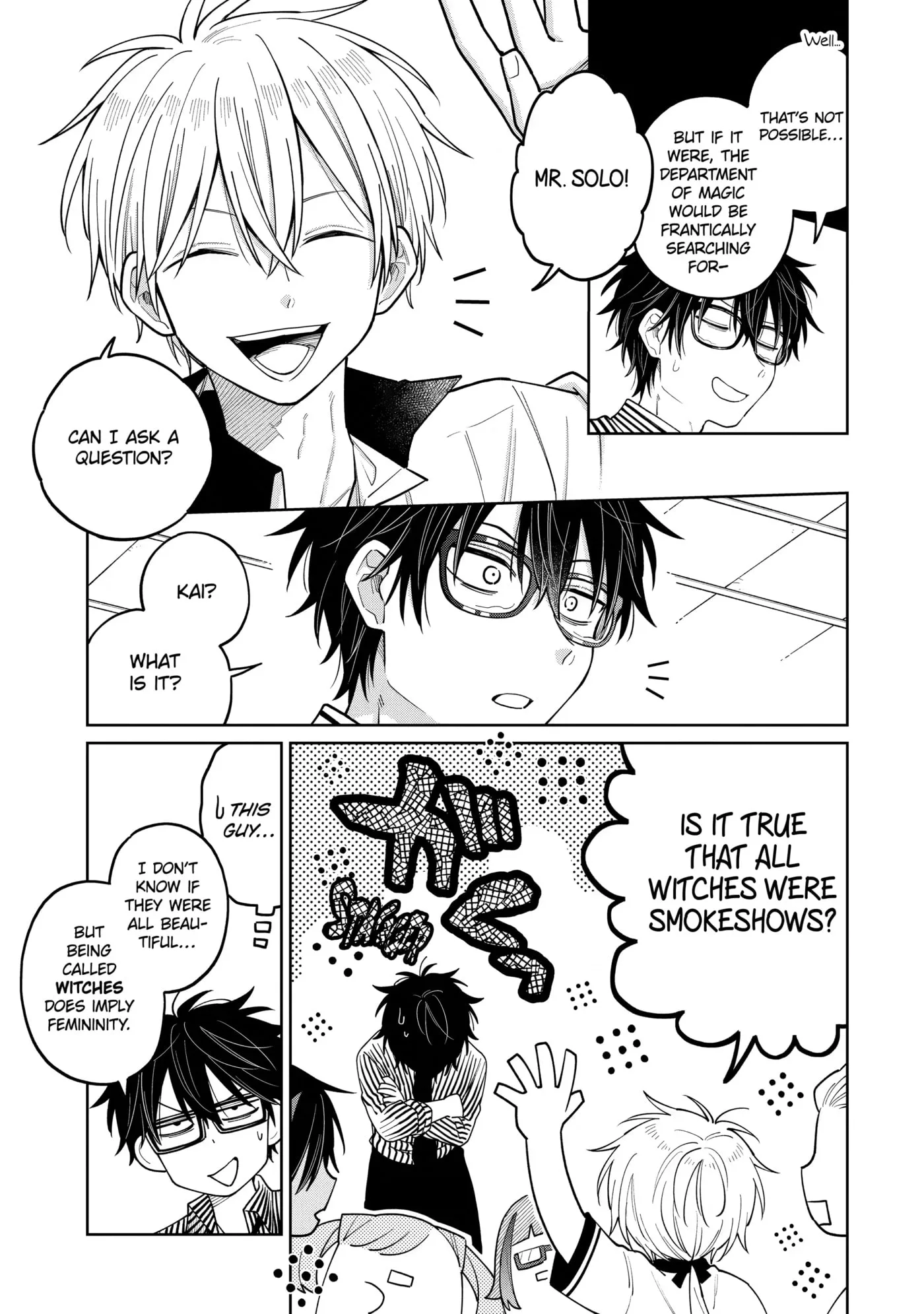 Sensei! Bokutachi ga Sekai wo Horoboshimasu. Chapter 64 page 17