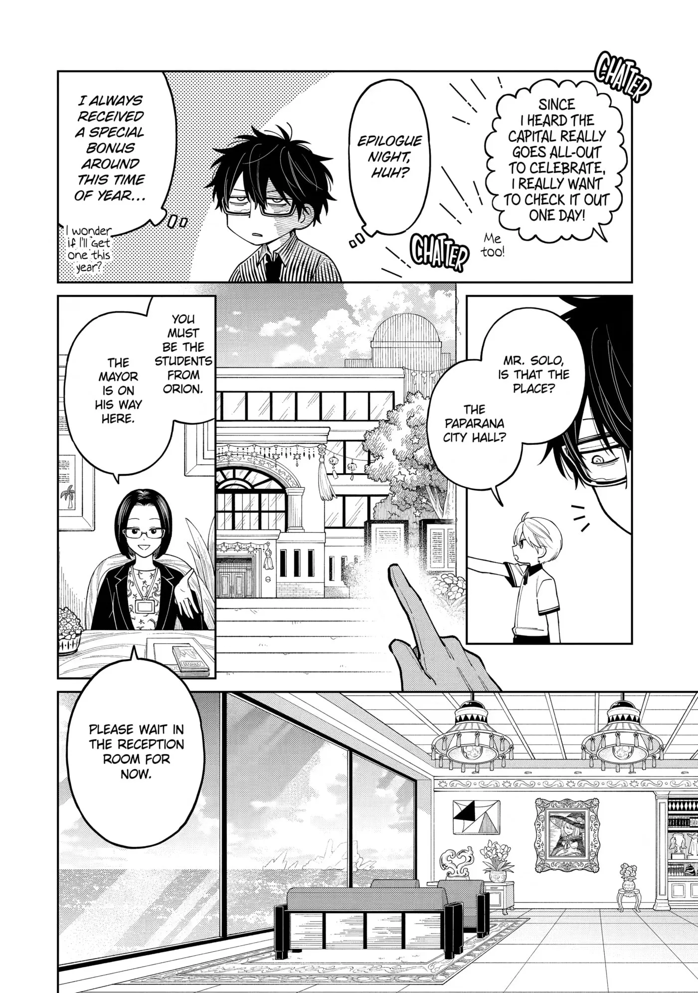 Sensei! Bokutachi ga Sekai wo Horoboshimasu. Chapter 64 page 4