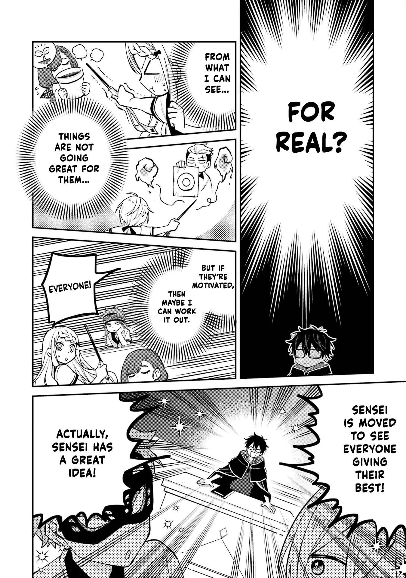 Sensei! Bokutachi ga Sekai wo Horoboshimasu. Chapter 8 page 11