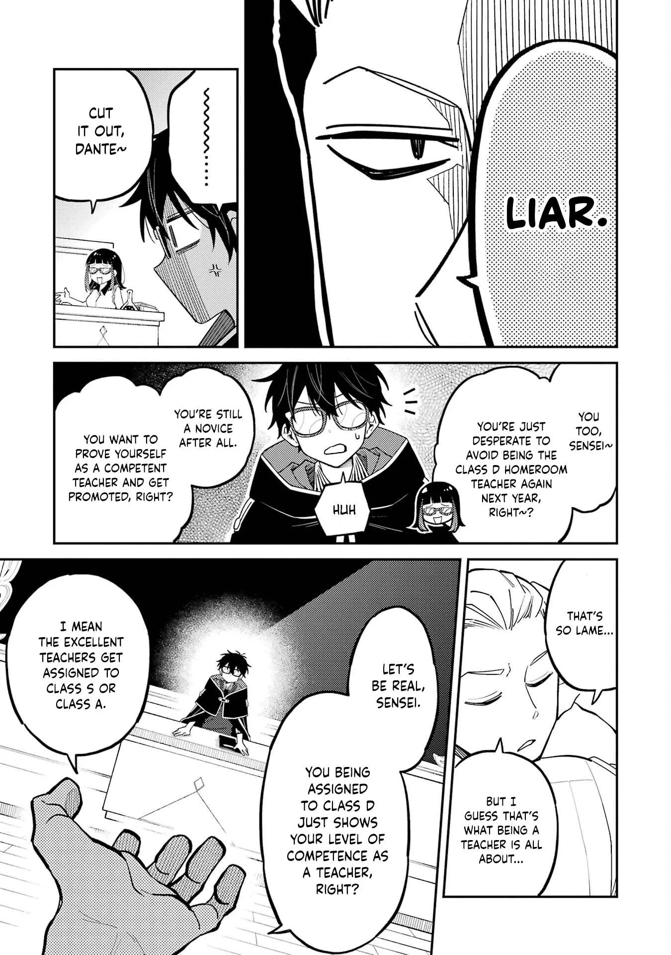 Sensei! Bokutachi ga Sekai wo Horoboshimasu. Chapter 8 page 18