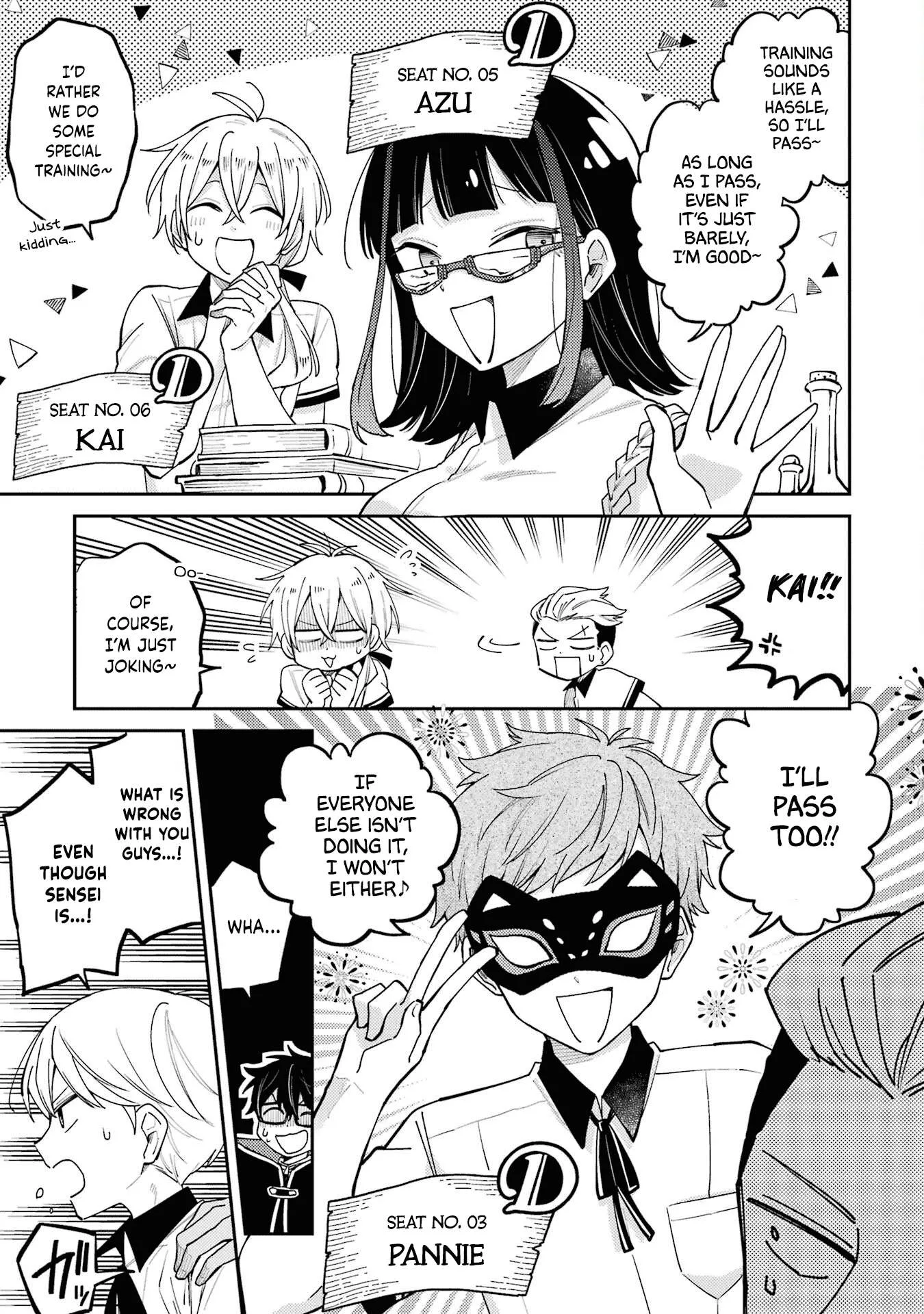 Sensei! Bokutachi ga Sekai wo Horoboshimasu. Chapter 8 page 14