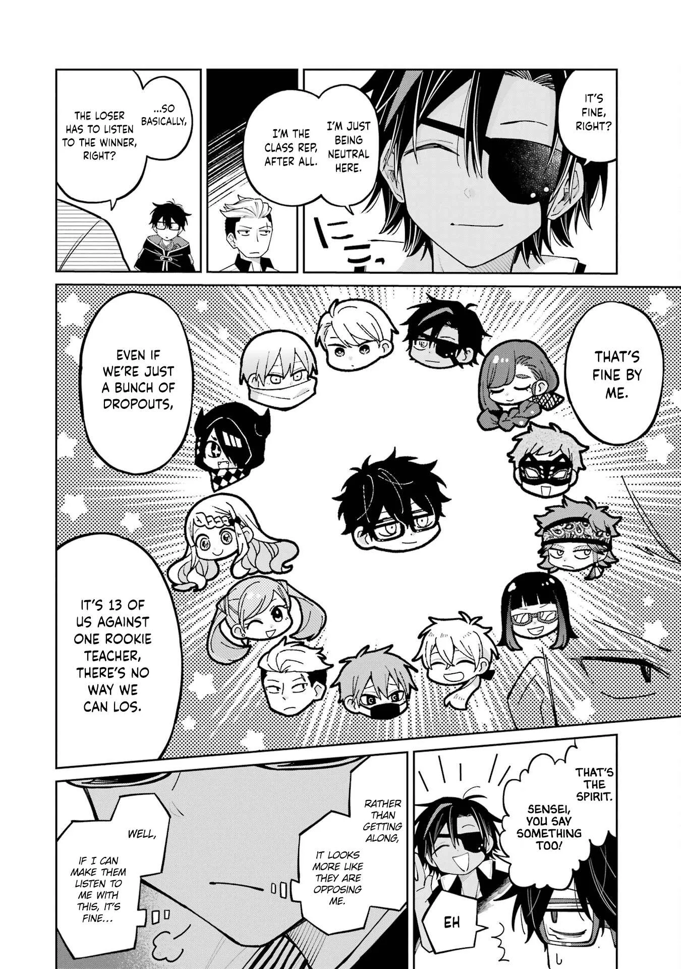 Sensei! Bokutachi ga Sekai wo Horoboshimasu. Chapter 9 page 12