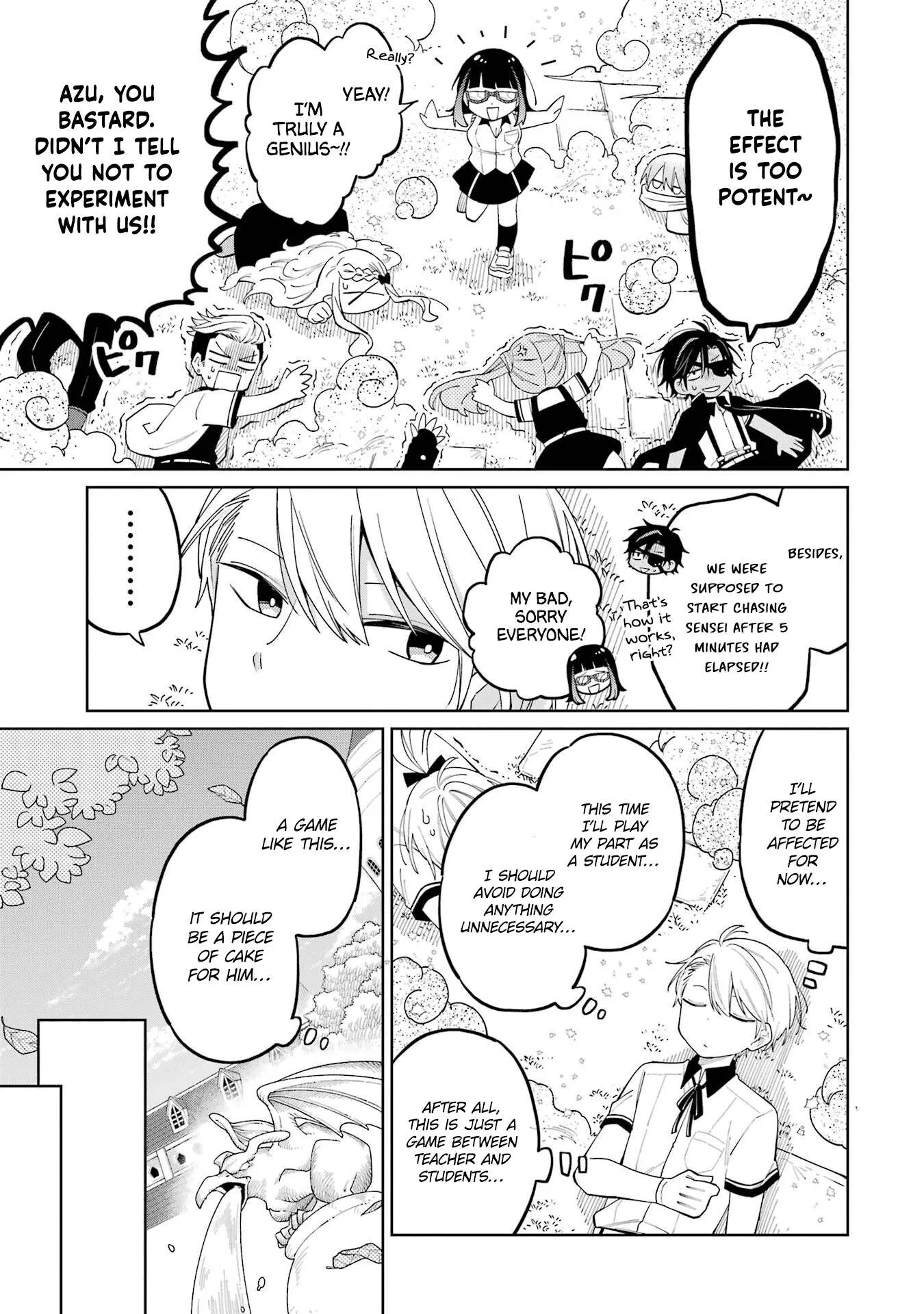 Sensei! Bokutachi ga Sekai wo Horoboshimasu. Chapter 9 page 17