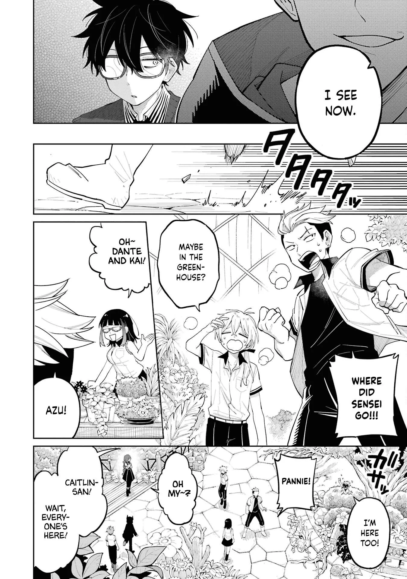Sensei! Bokutachi ga Sekai wo Horoboshimasu. Chapter 9 page 40