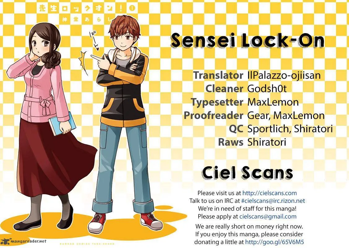 Sensei Lock On! Chapter 5 page 1