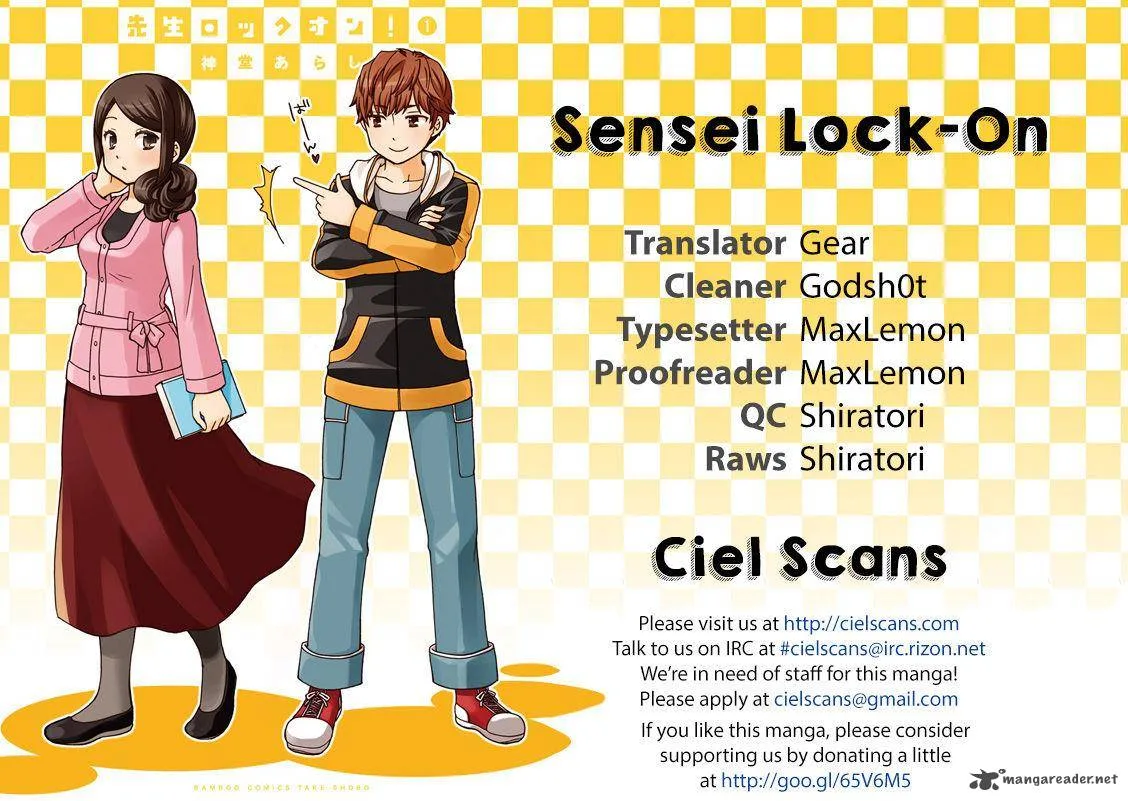 Sensei Lock On! Chapter 7 page 1