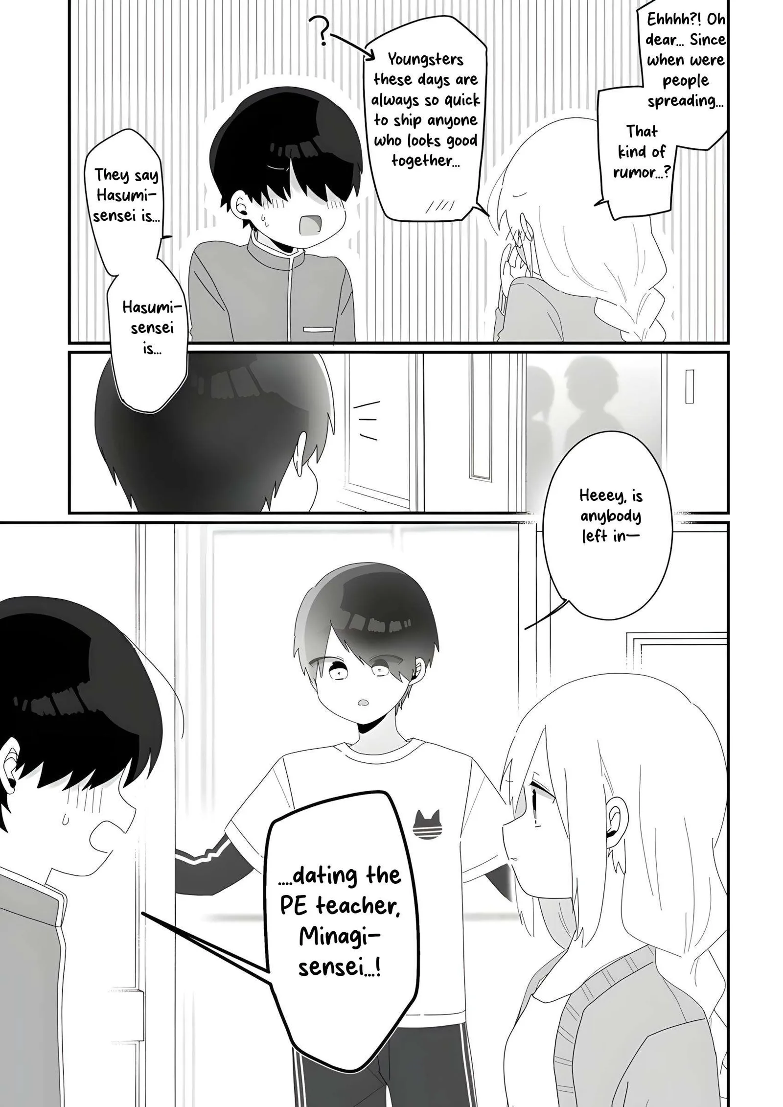 Sensei Nishii - Homura-sensei wa Tabun Motenai Chapter 1 page 10