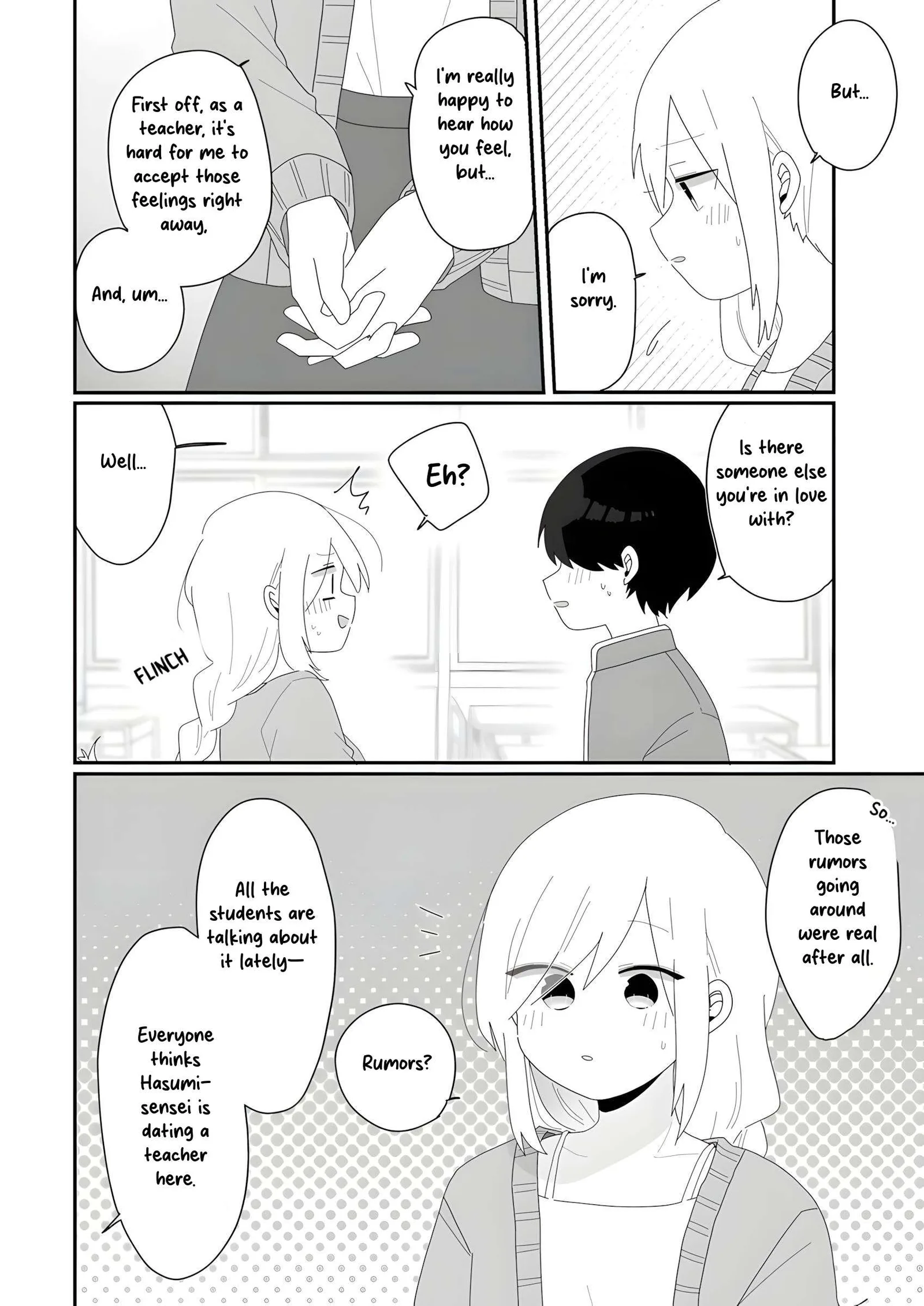 Sensei Nishii - Homura-sensei wa Tabun Motenai Chapter 1 page 9