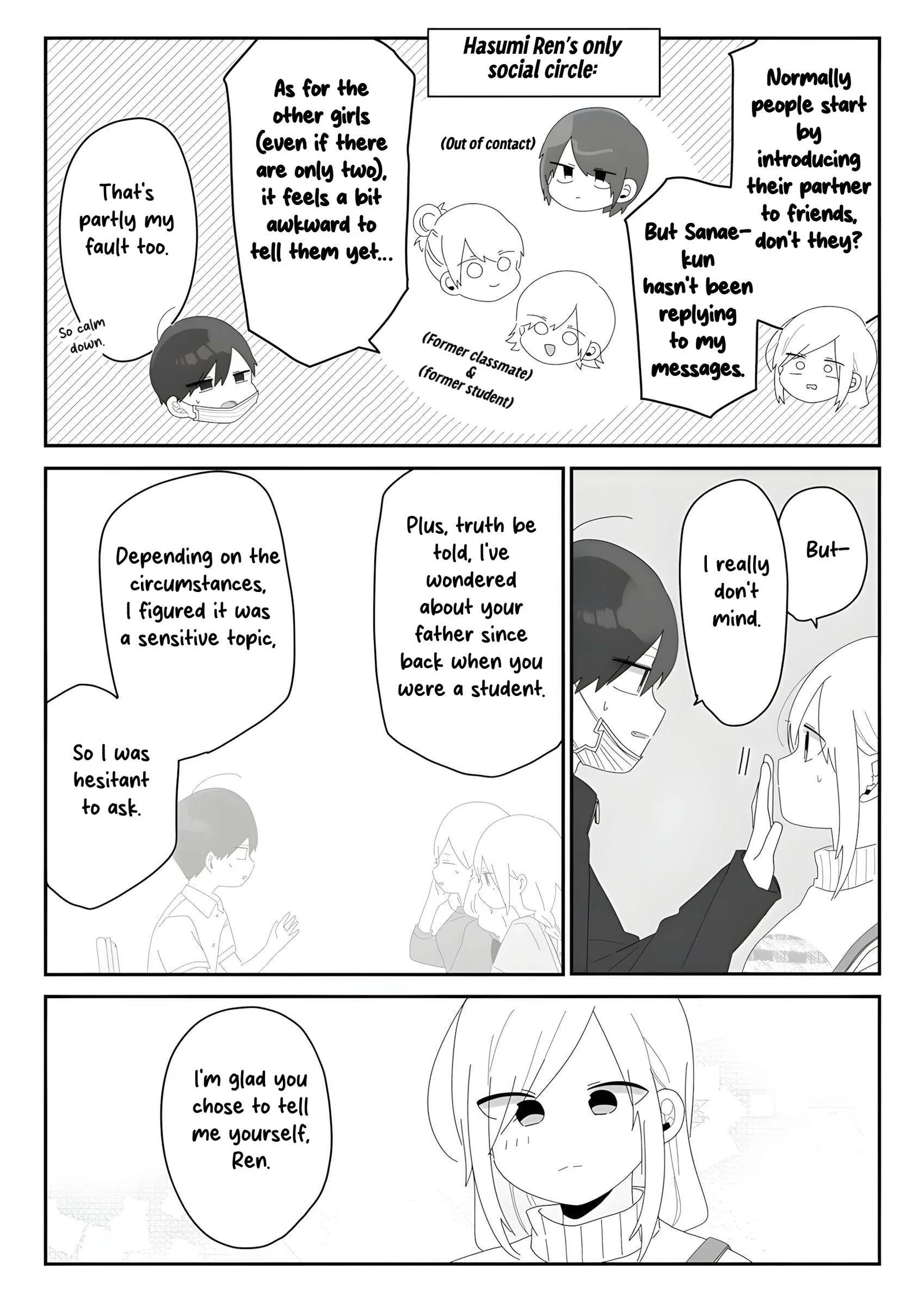 Sensei Nishii - Homura-sensei wa Tabun Motenai Chapter 10 page 10