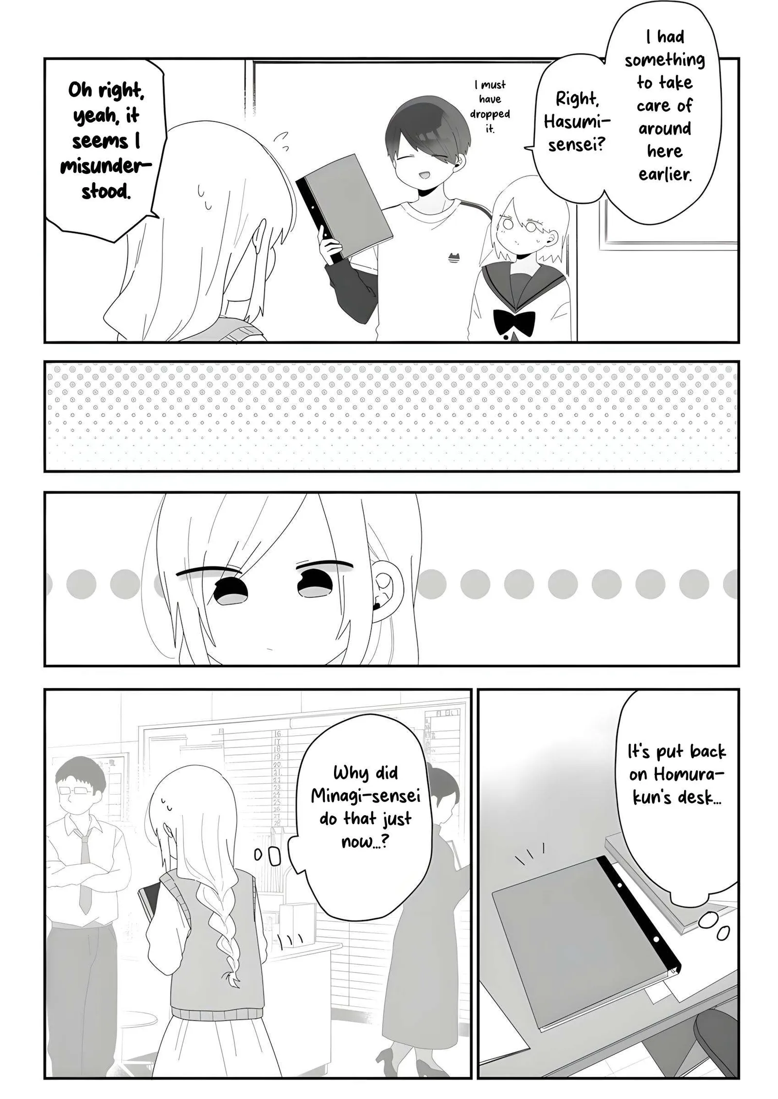 Sensei Nishii - Homura-sensei wa Tabun Motenai Chapter 11 page 2
